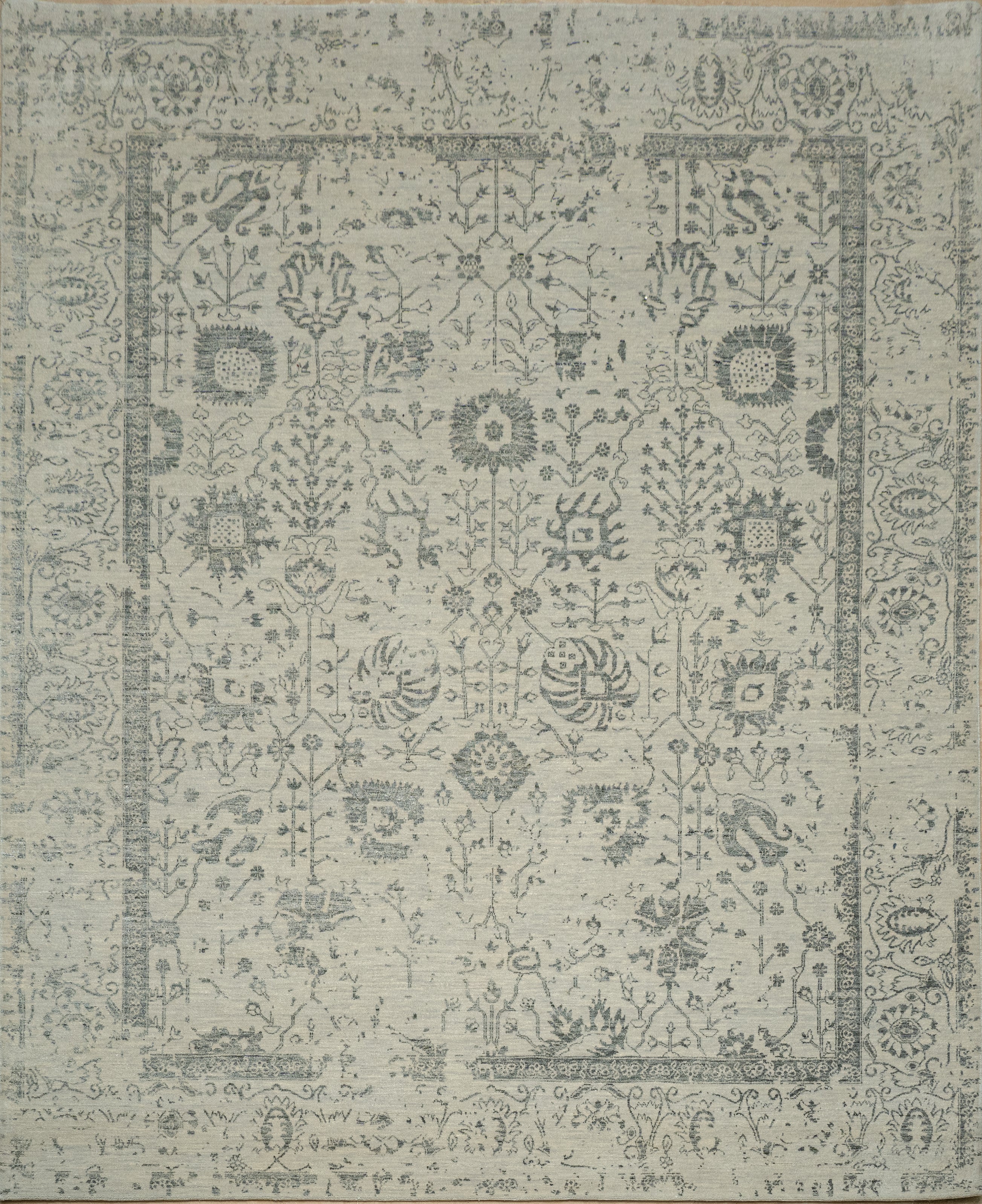 Handknotted Modern Carpet DIA- 1445 VASE 3