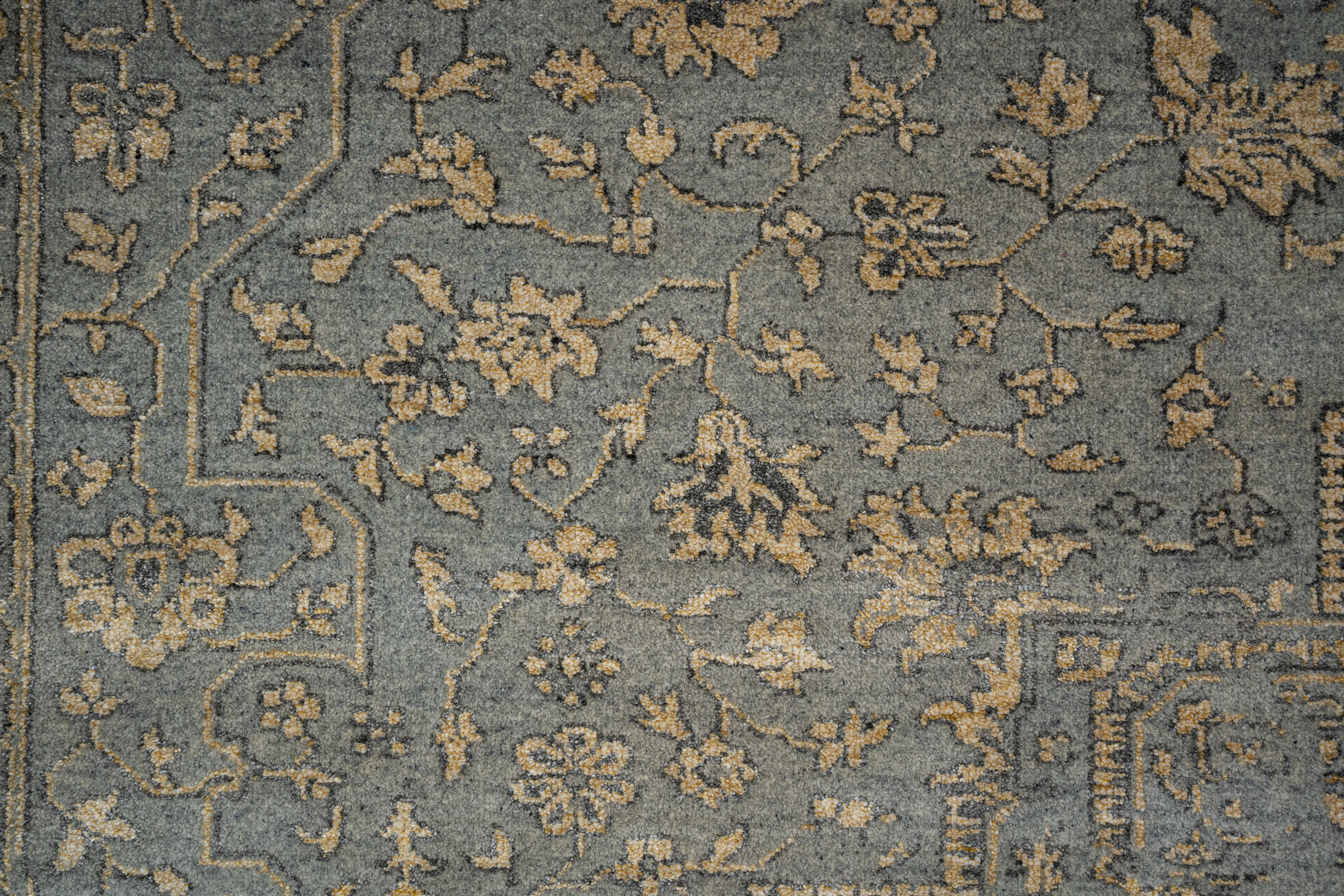 Handknotted Modern Carpet DIA- 2173 SERAPI