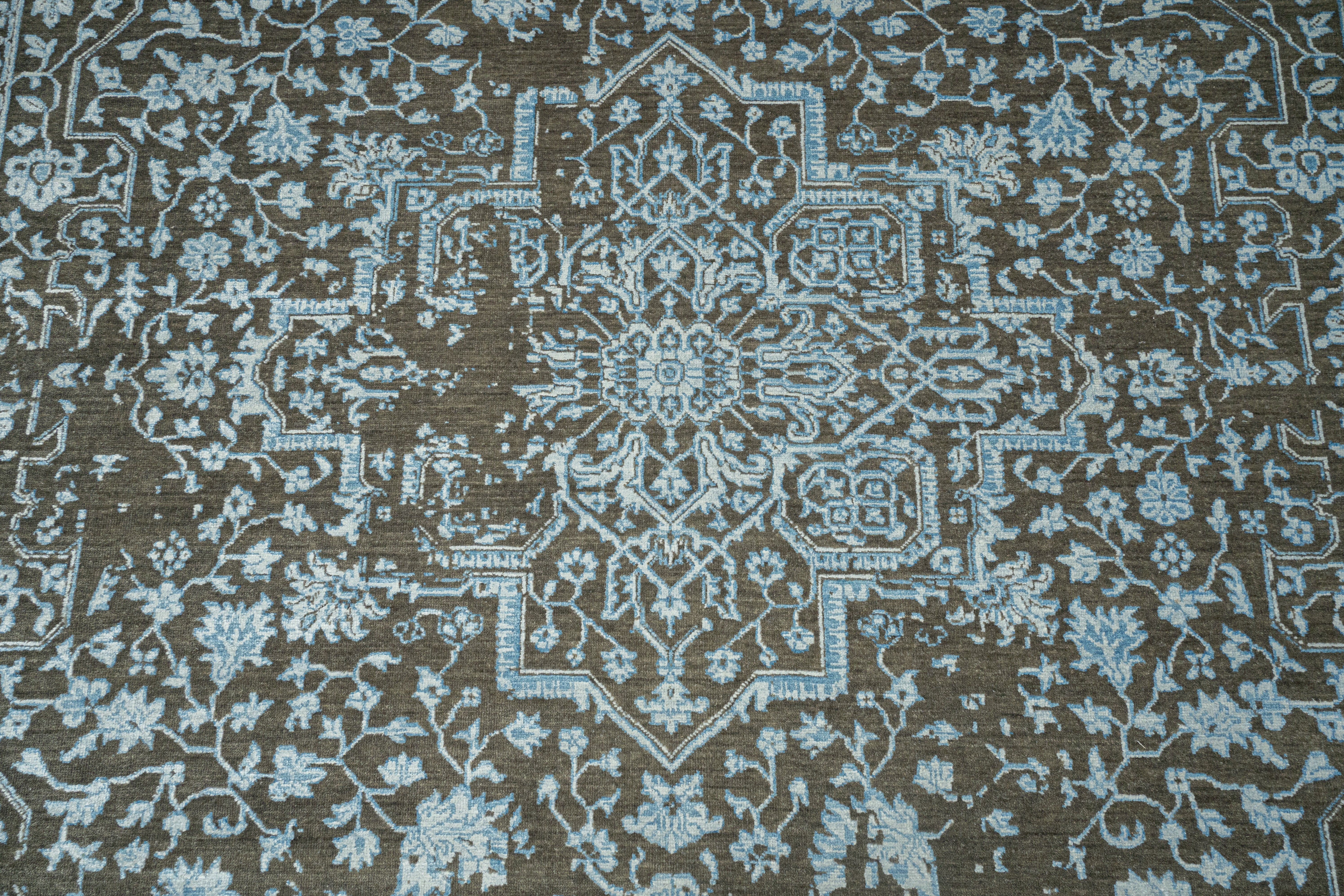 Handknotted Modern Carpet DIA- 2532 SERAPI