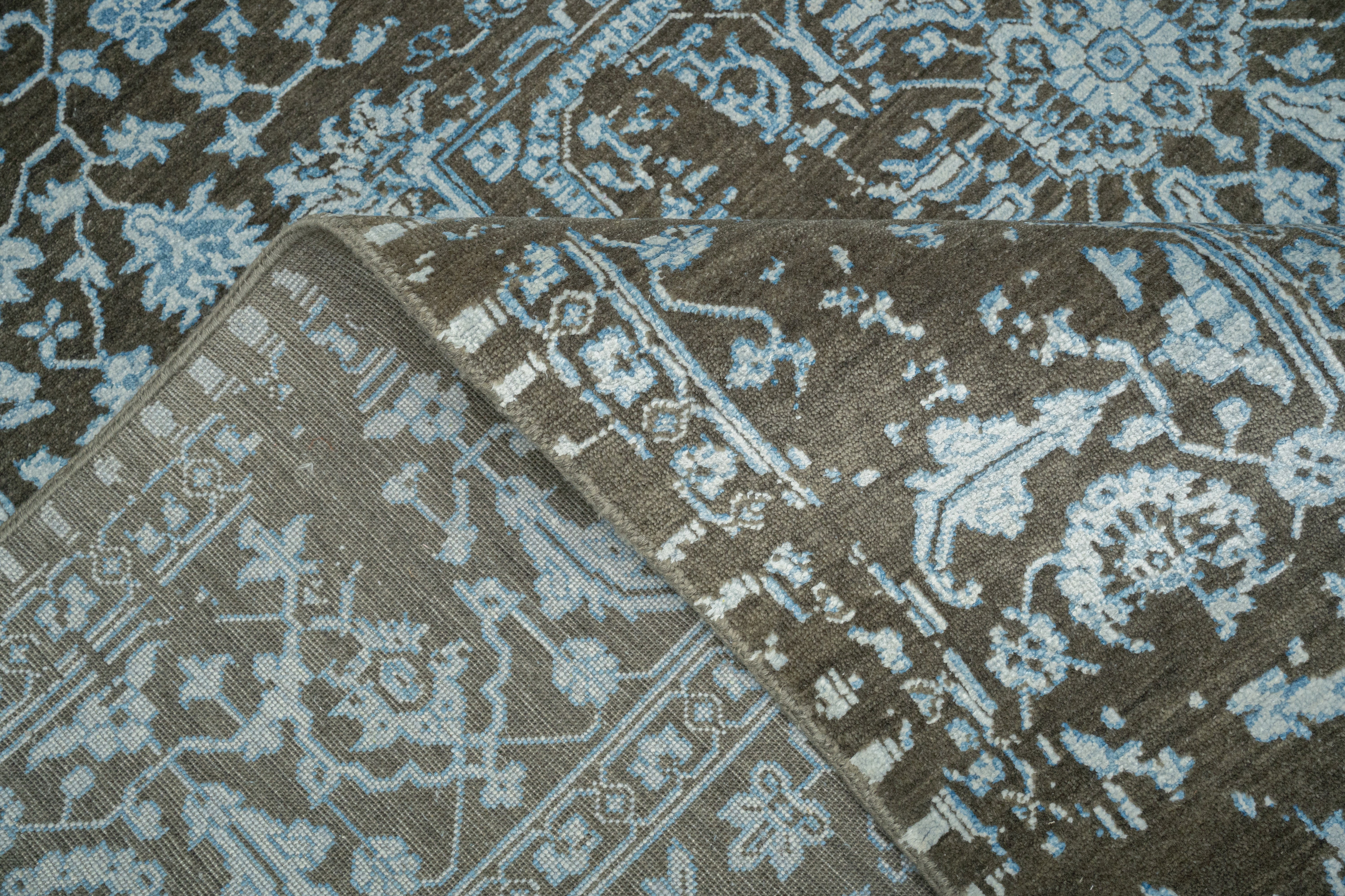 Handknotted Modern Carpet DIA- 2532 SERAPI