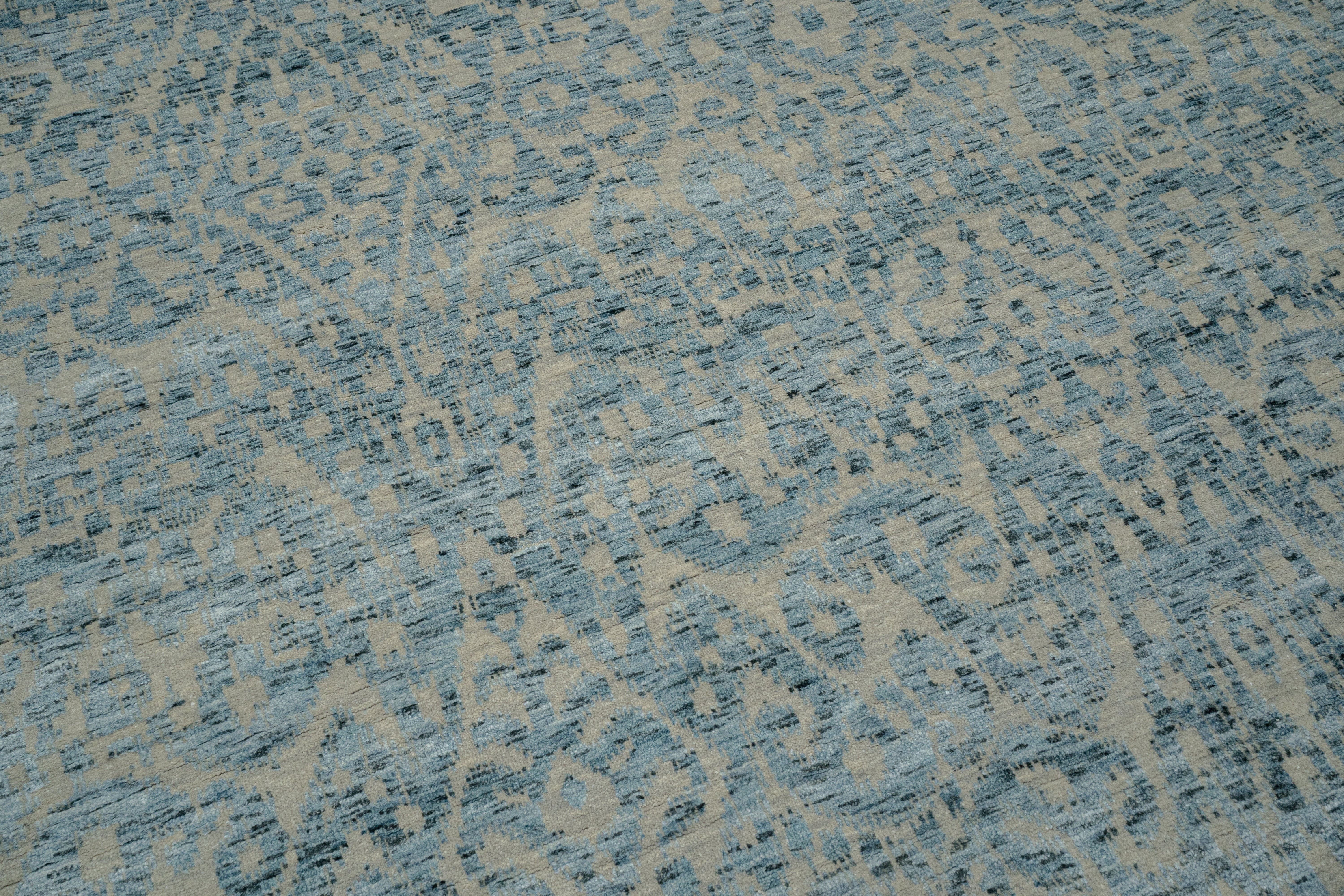 Handknotted Modern Carpet DIA- 2958