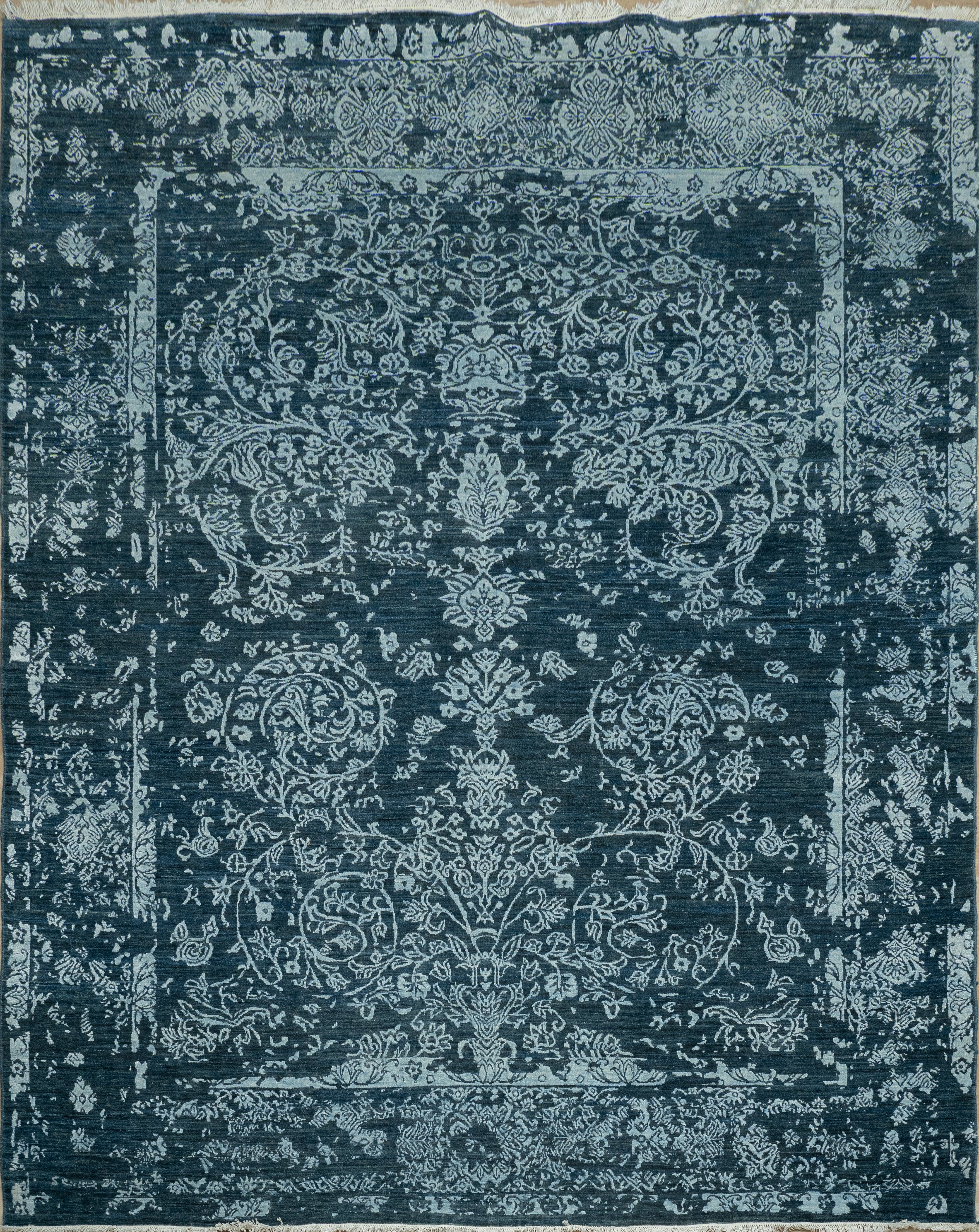 Handknotted Modern Carpet DIA- 3879 JK ROUND