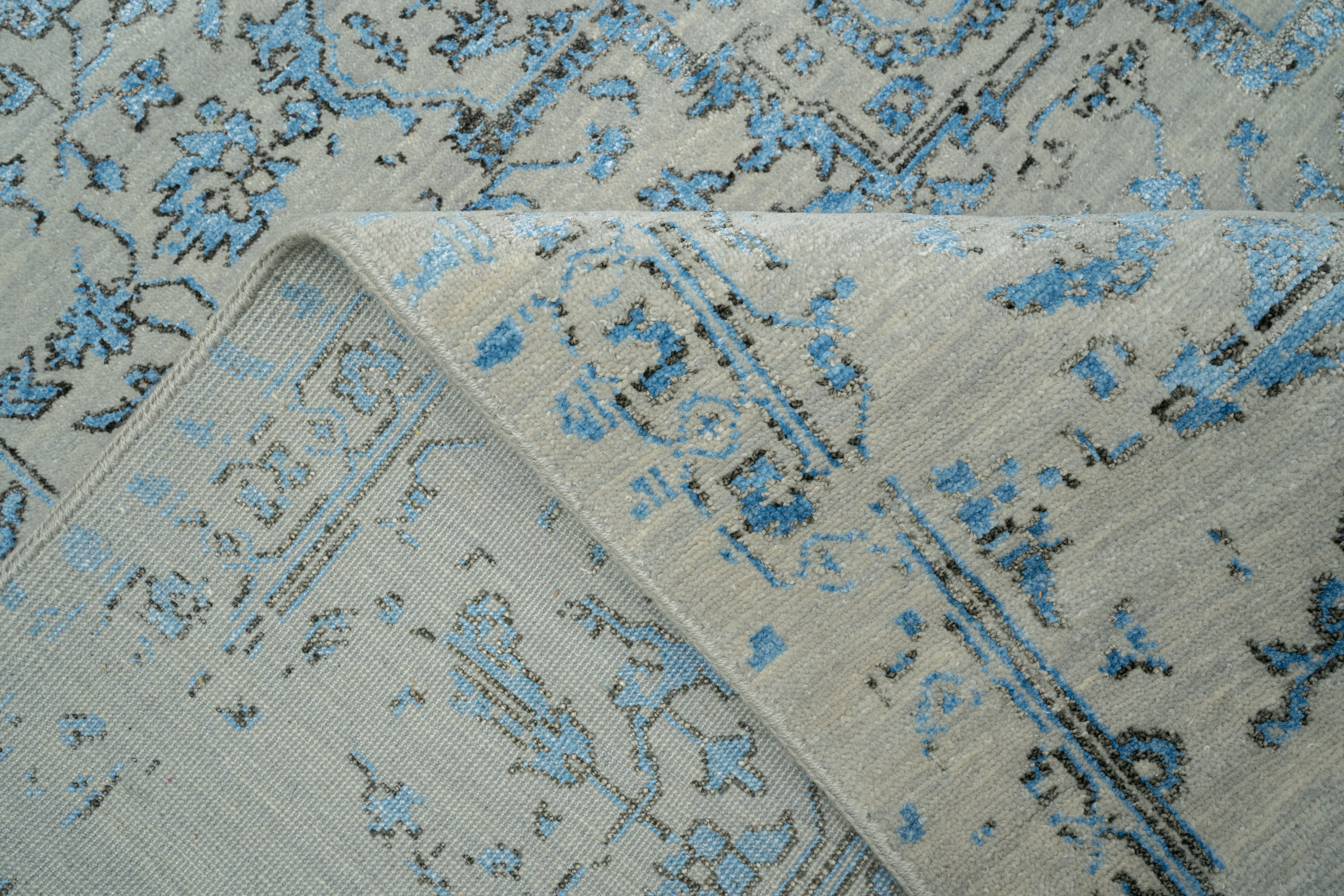 Handknotted Modern Carpet DIA- 4535 SERAPI