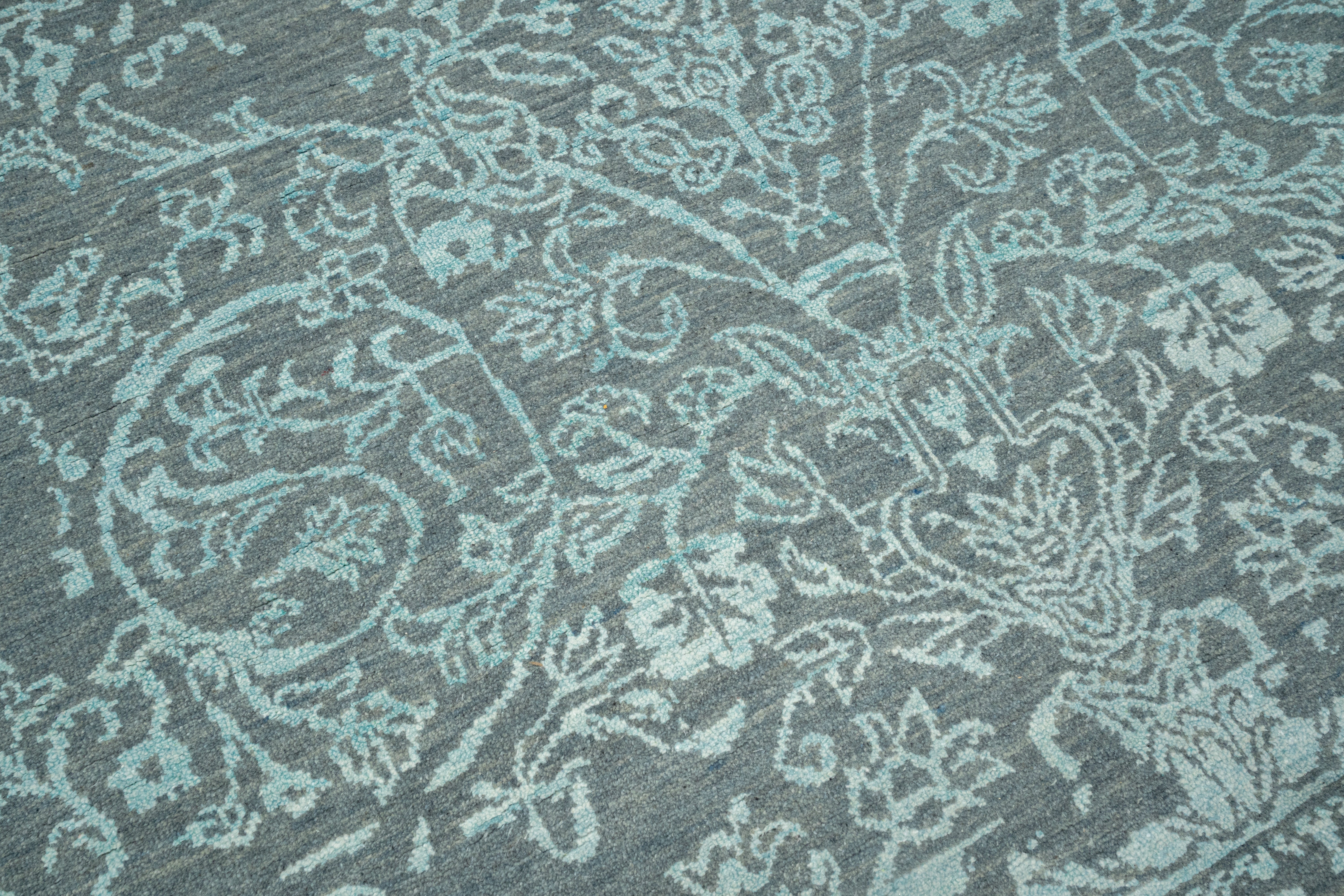Handknotted Modern Carpet DIA- 4950 JK ROUND