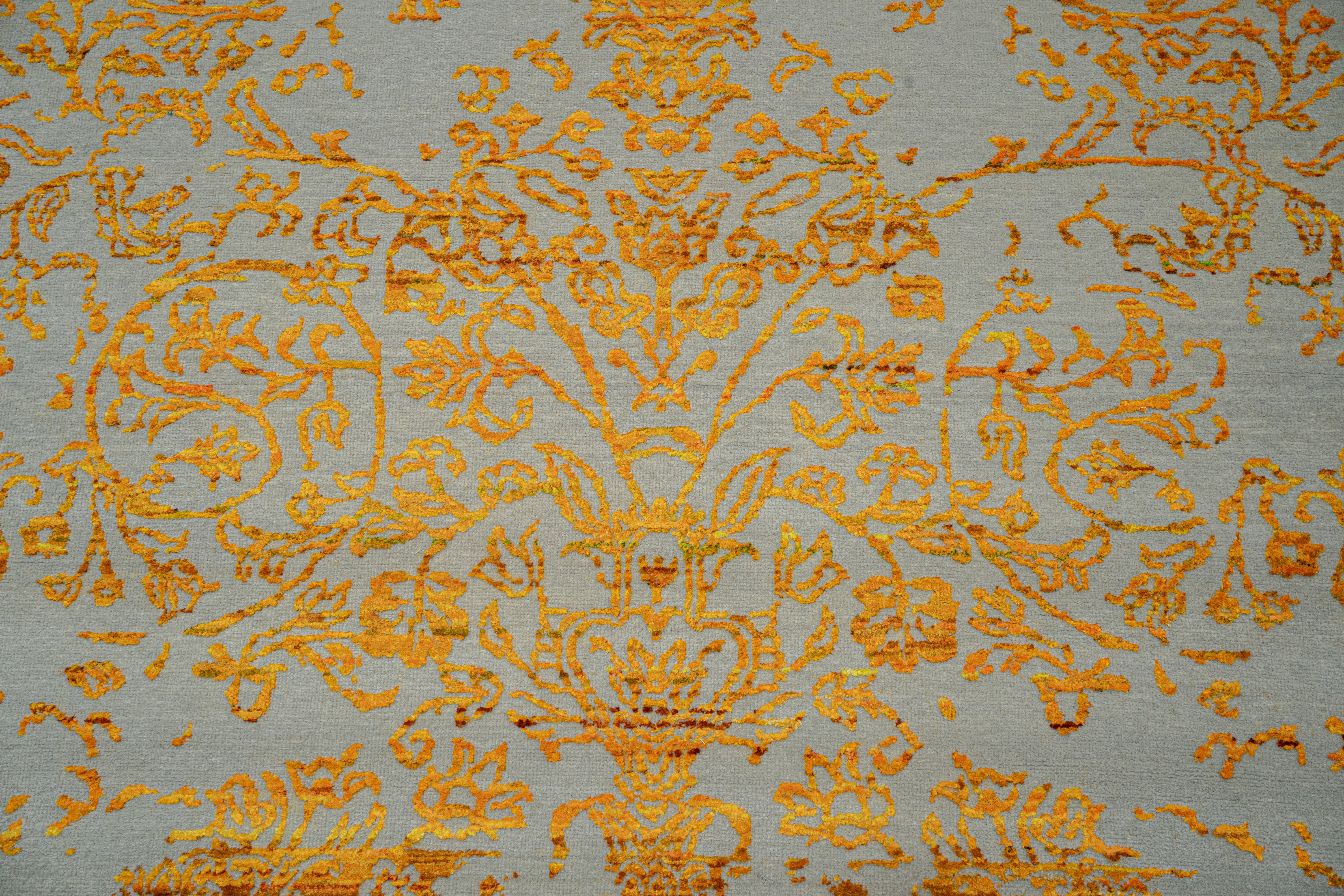 Handknotted Modern Carpet DIA- 515 JK ROUND