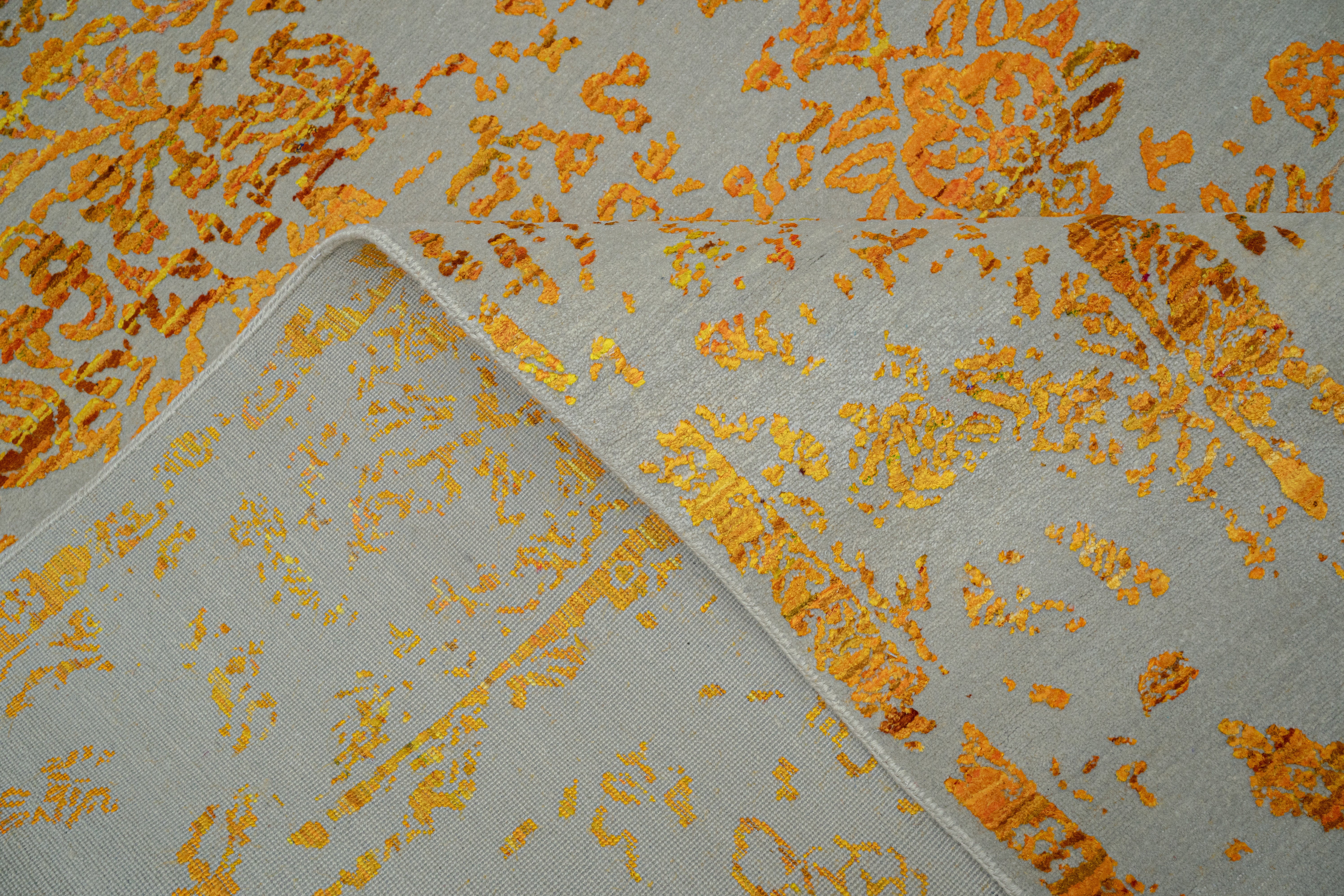 Handknotted Modern Carpet DIA- 515 JK ROUND