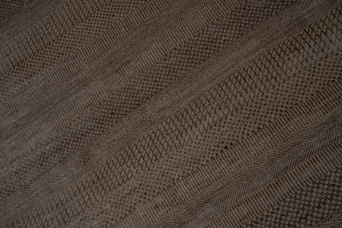 DIA- 911 MCN, Handknotted Carpet, Natural & Brown
