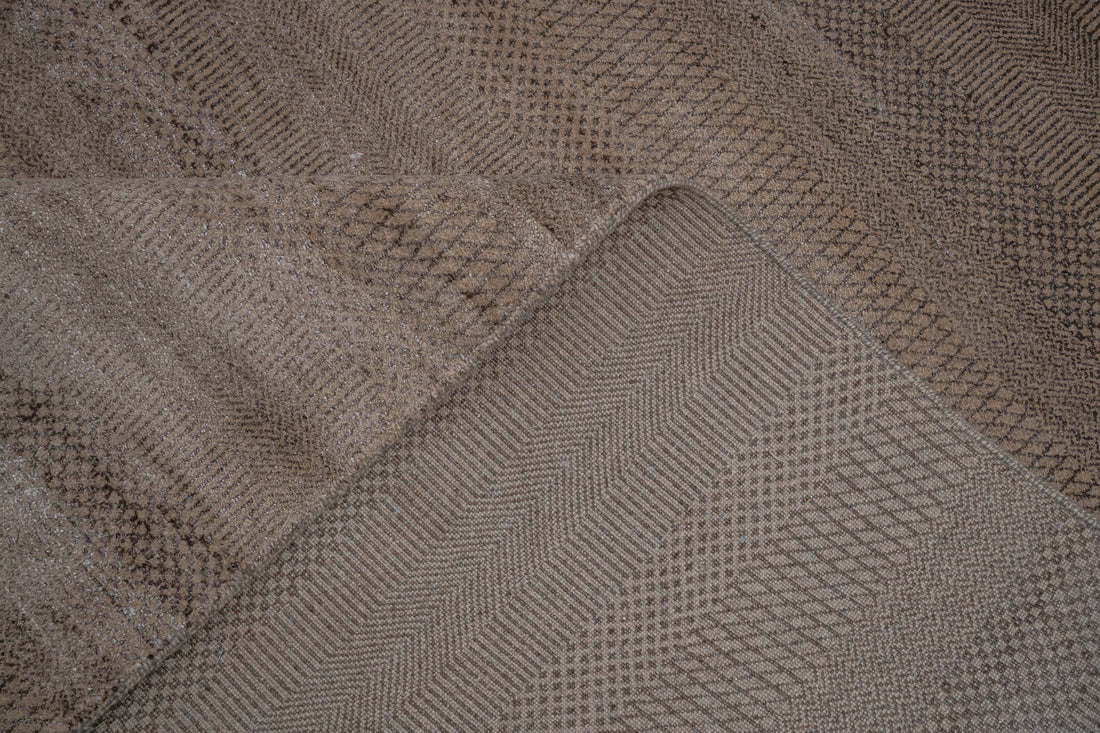 DIA- 911 MCN, Handknotted Carpet, Natural & Brown