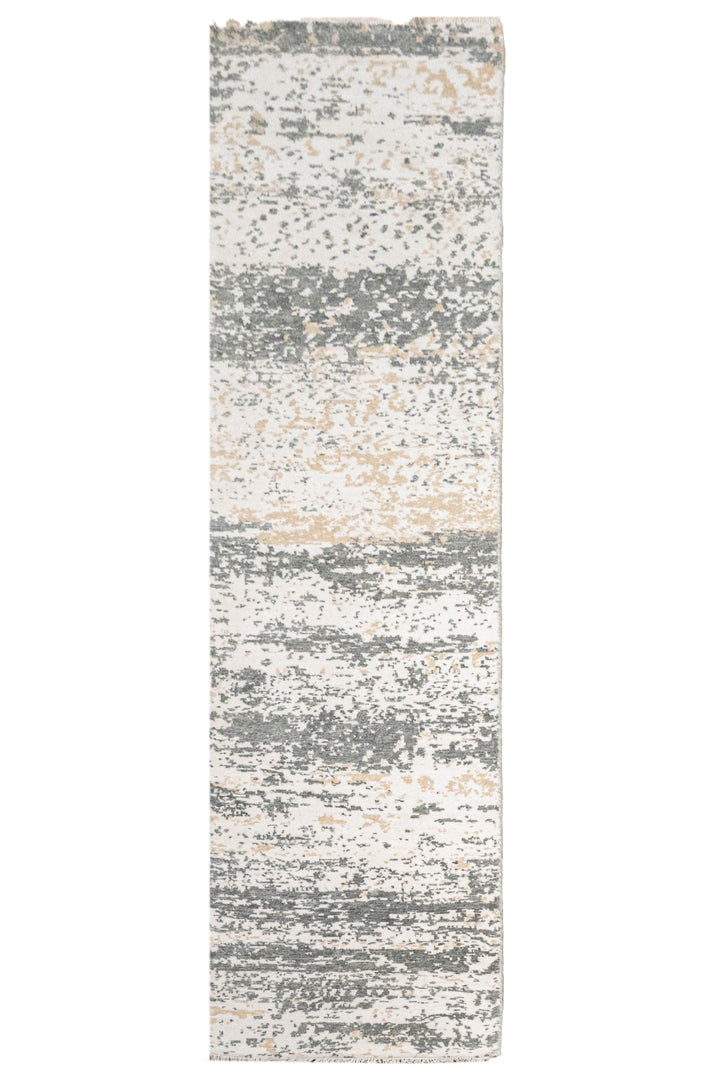 Abstract Design  Handknotted Runner Rug  DIA- 928 GALAXY