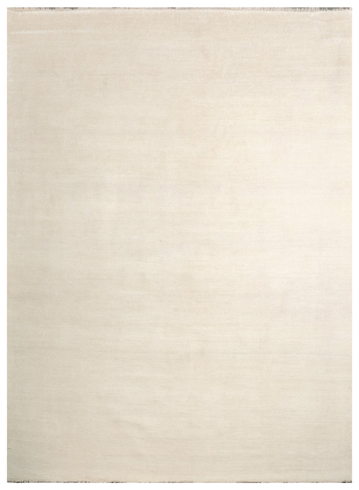 Handknotted Carpet, DIA- 932 MCN, Ivory & Ivory