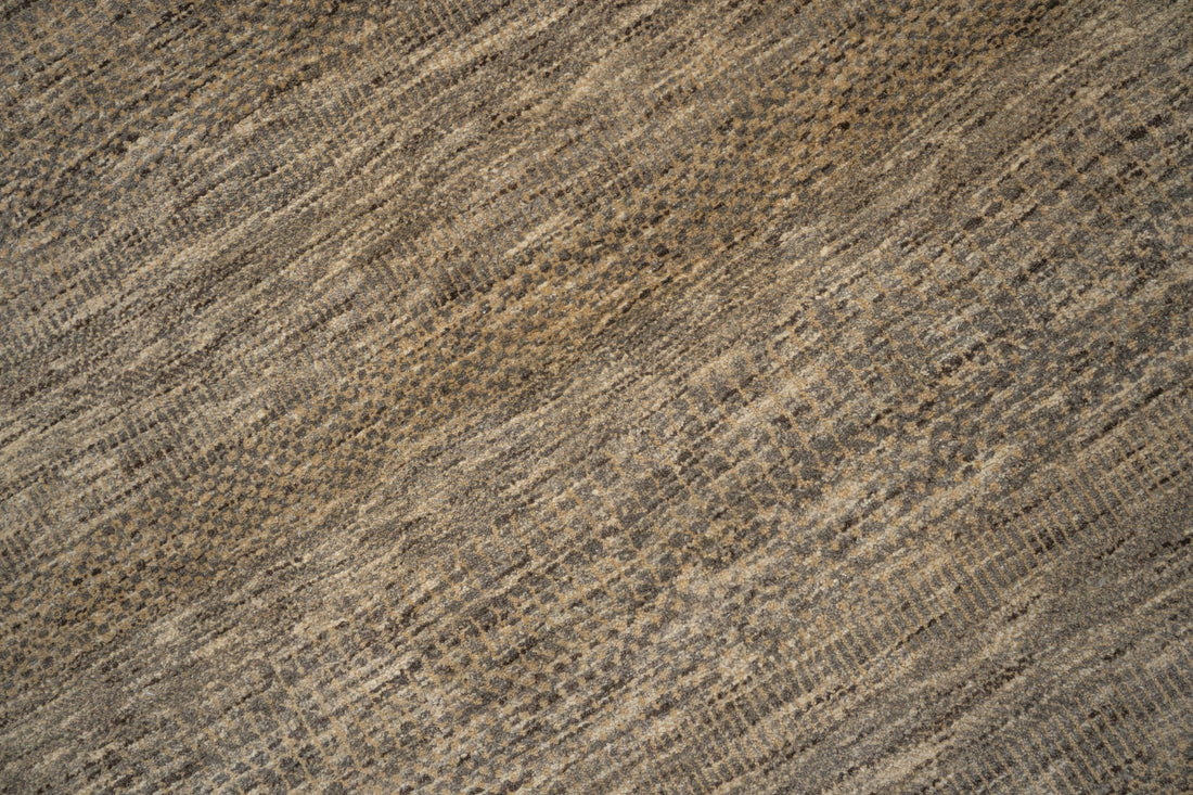 Handknotted Rug  DIA- 933 MCN French Bistre & Umber