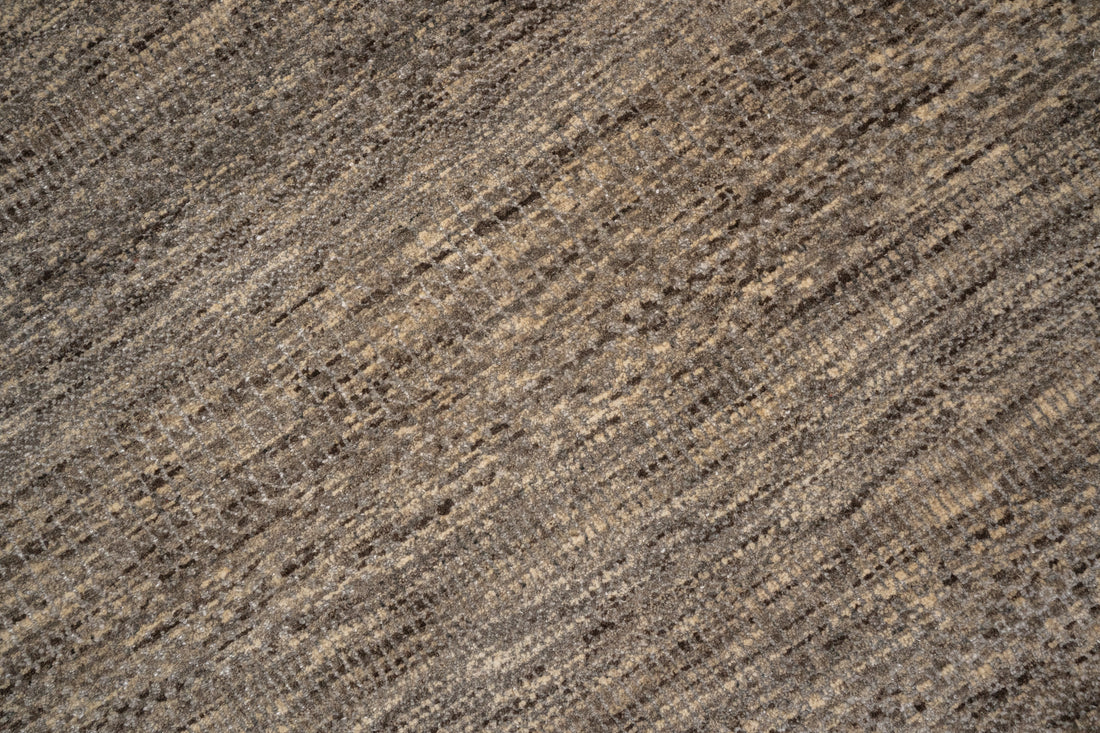 Handknotted Carpet, DIA- 952 MCN, Tan & Mud Brown