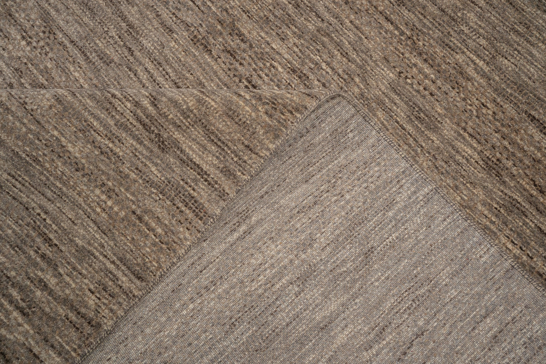 Handknotted Carpet, DIA- 989 MCN, Natural & Brown