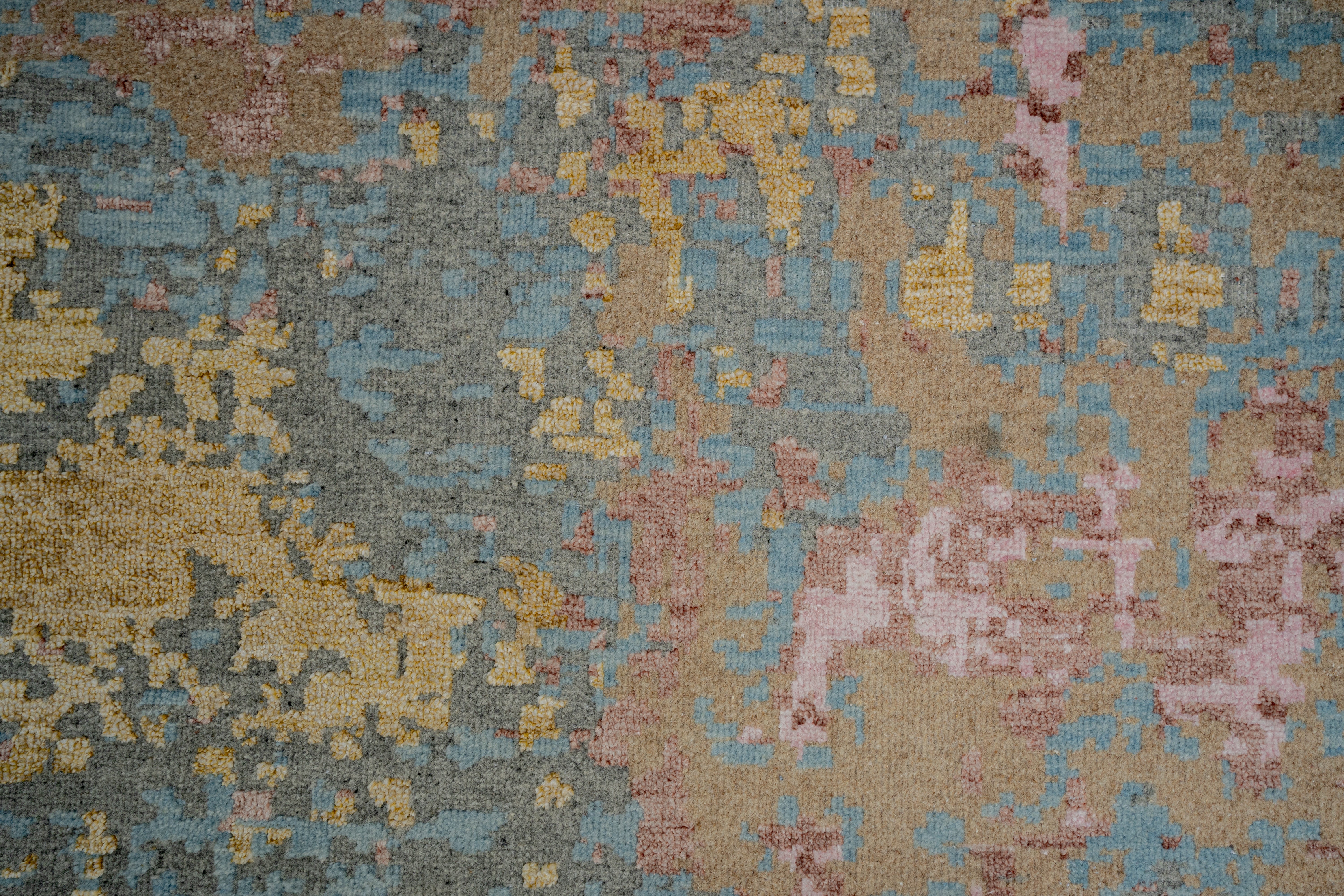 Abstract Design  Handknotted Carpet DIA- 10 GALAXY