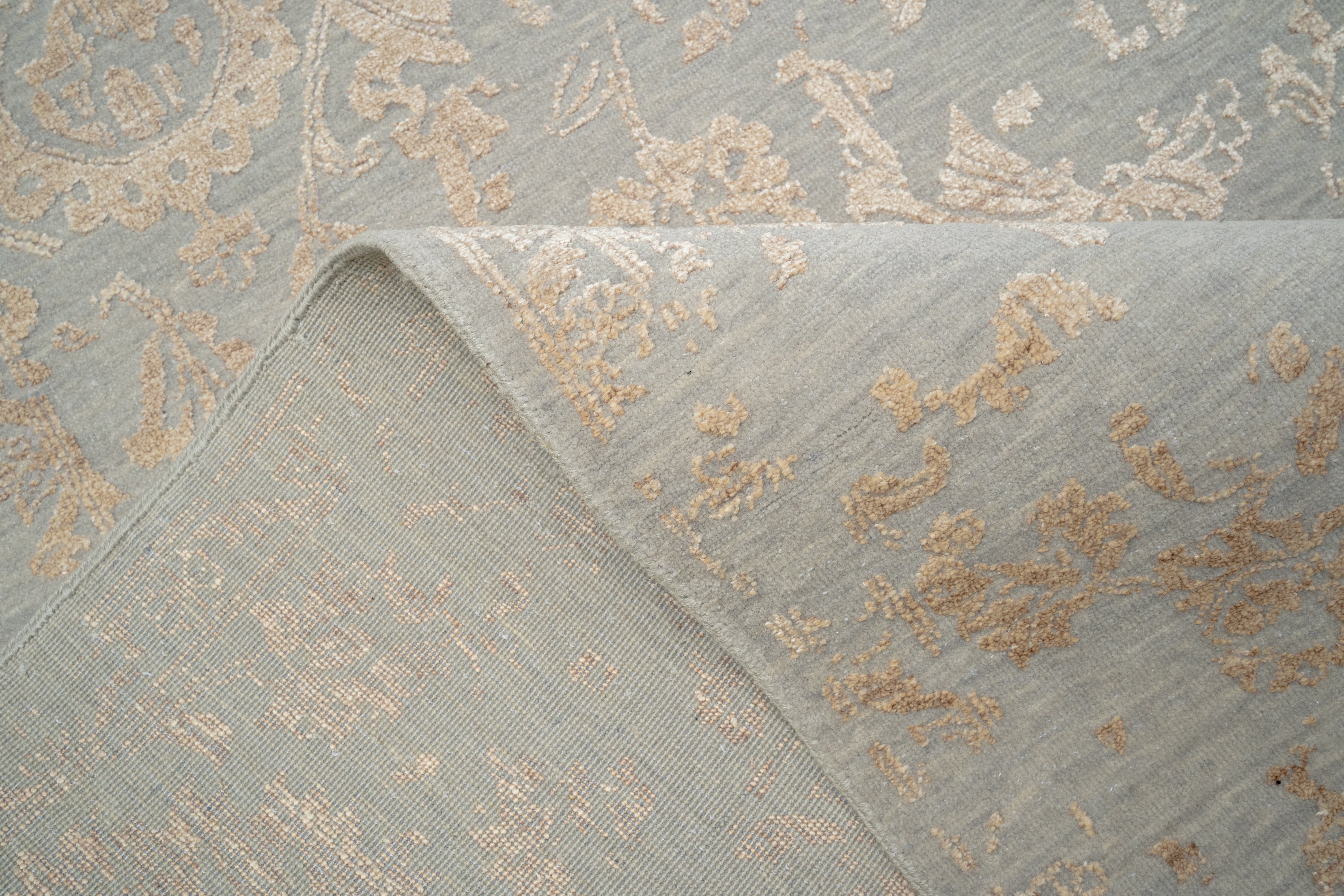 Handknotted Modern Carpet DIA- 1154