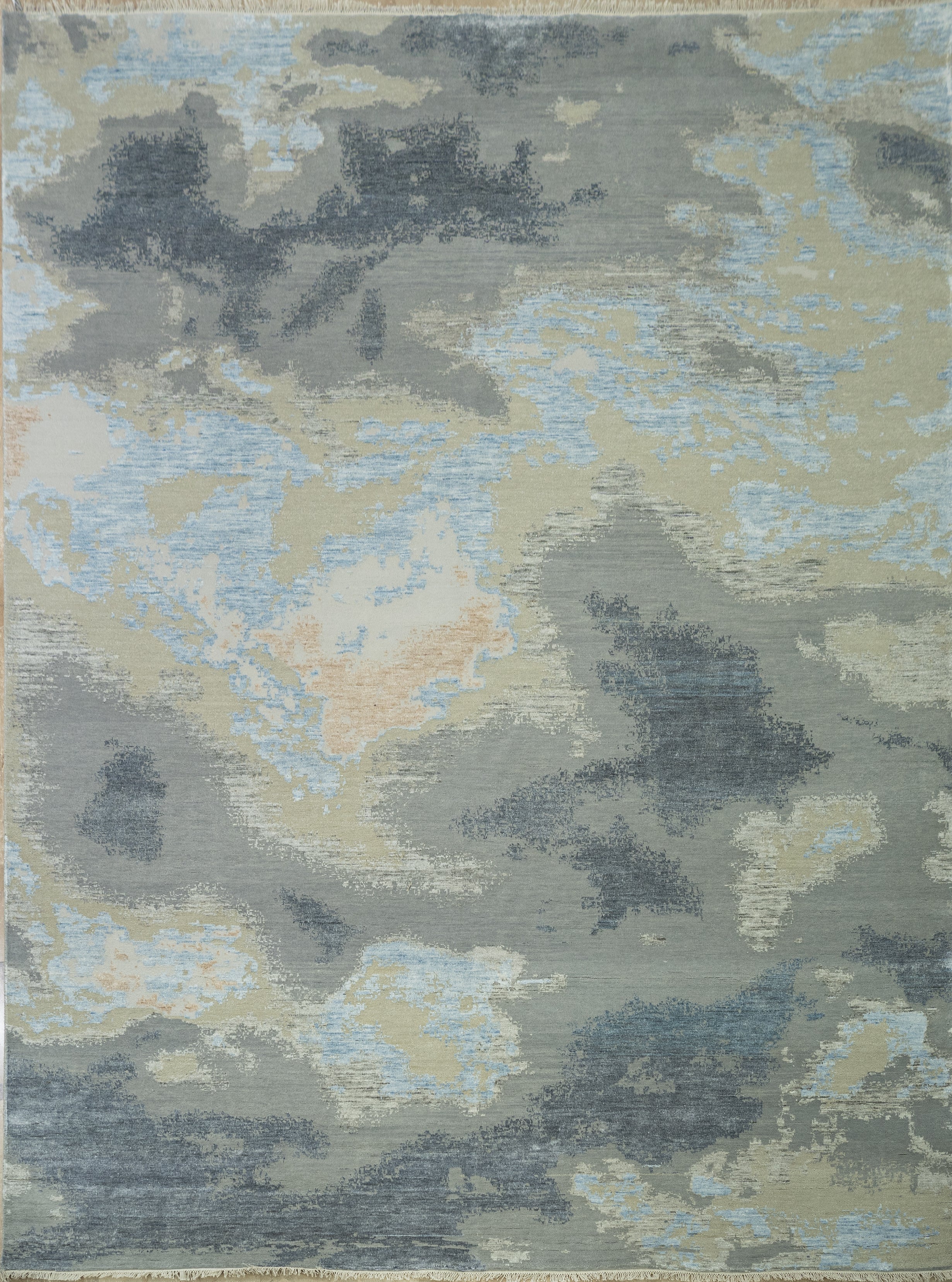 Abstact Design Handknotted Carpet DIA- 1209