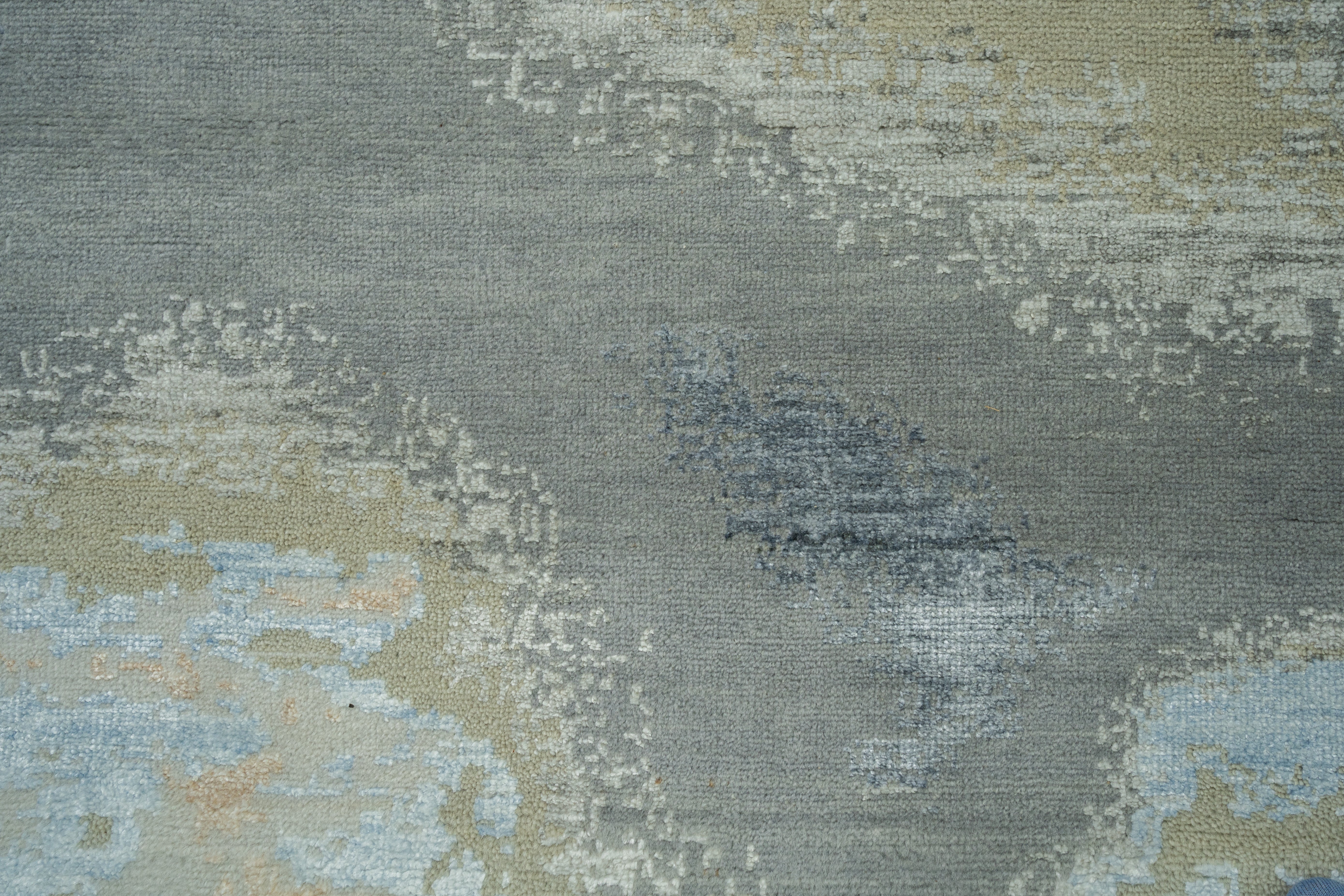 Abstact Design Handknotted Carpet DIA- 1209