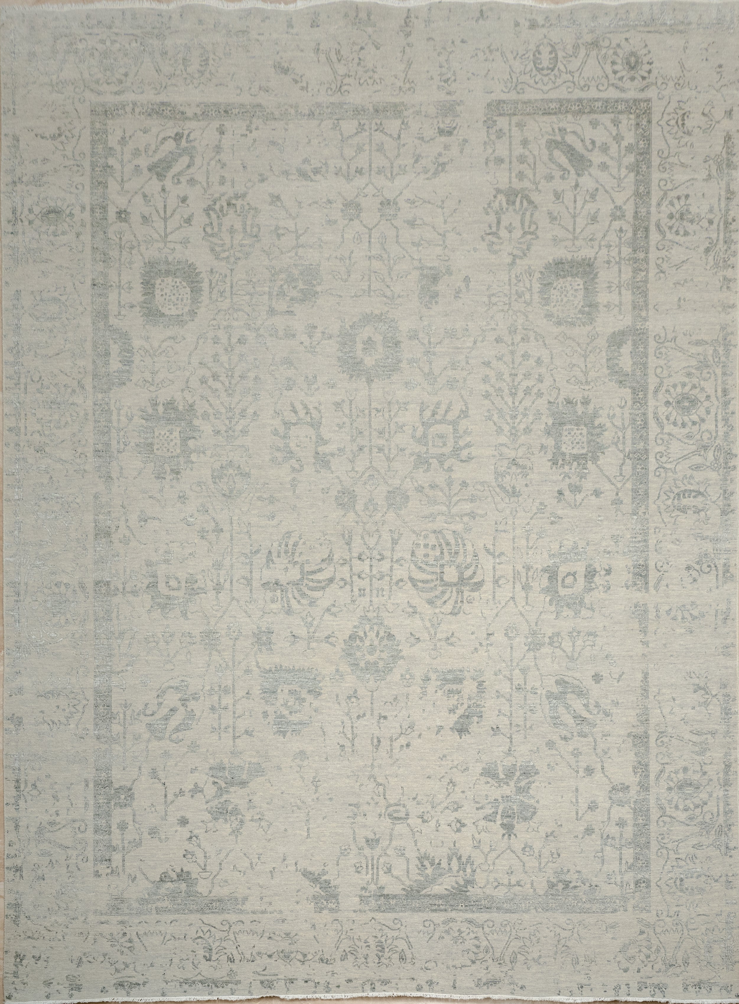 Handknotted Modern Carpet DIA- 3206 VASE 3