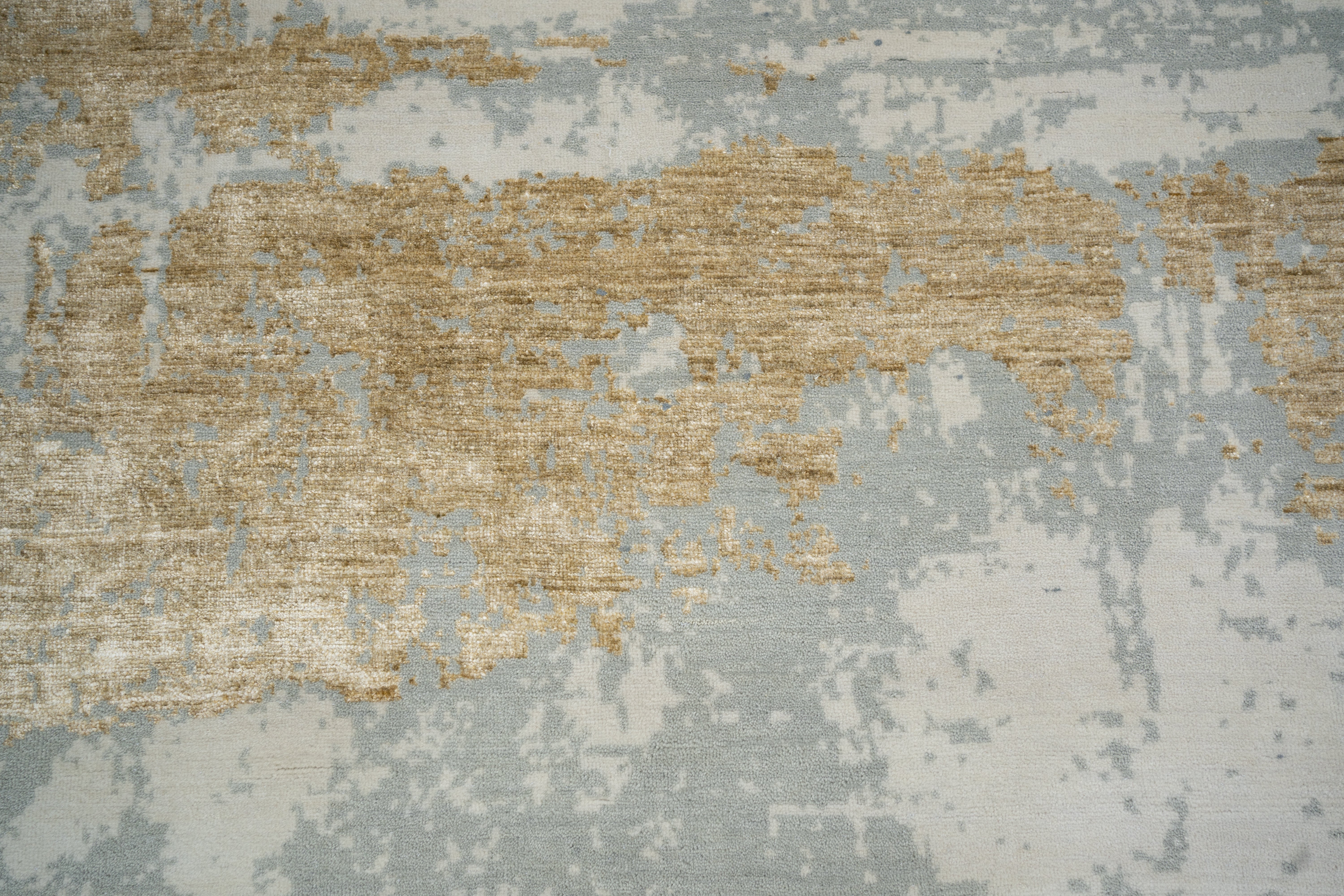 Abstract Design  Handknotted Carpet DIA- 70