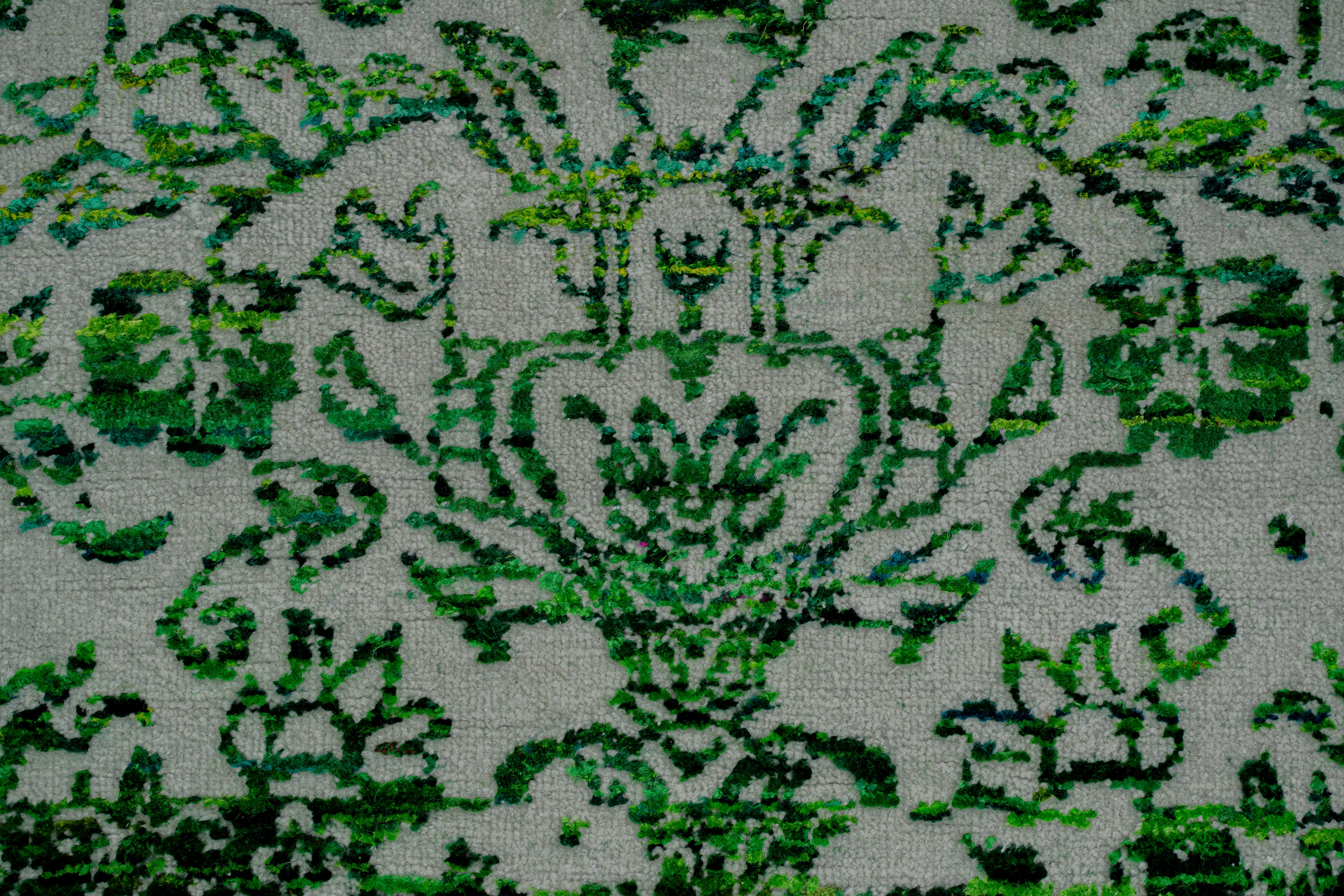 Handknotted Modern Carpet DIA- 518 JK ROUND JK ROUND