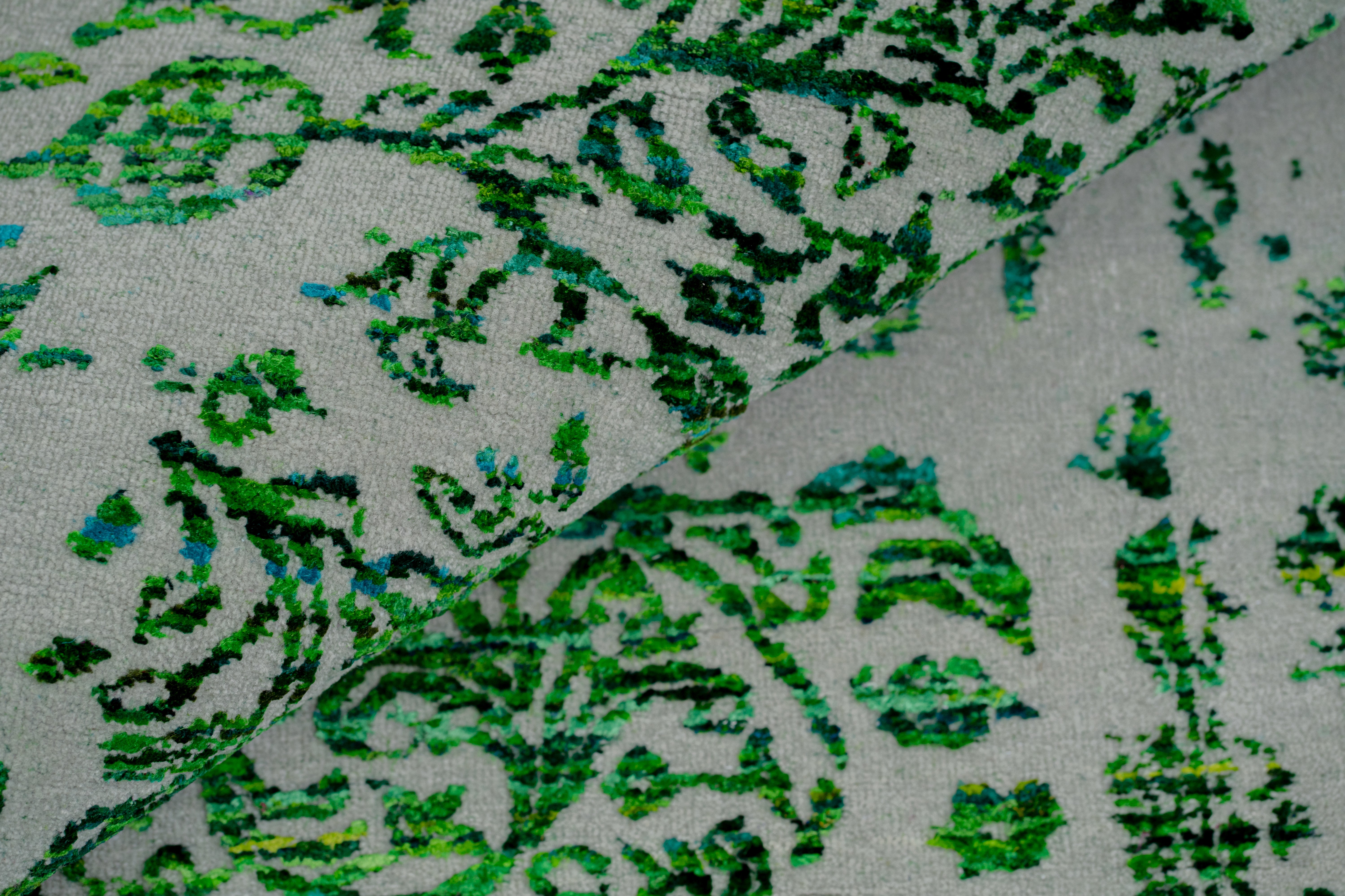 Handknotted Modern Carpet DIA- 518 JK ROUND JK ROUND