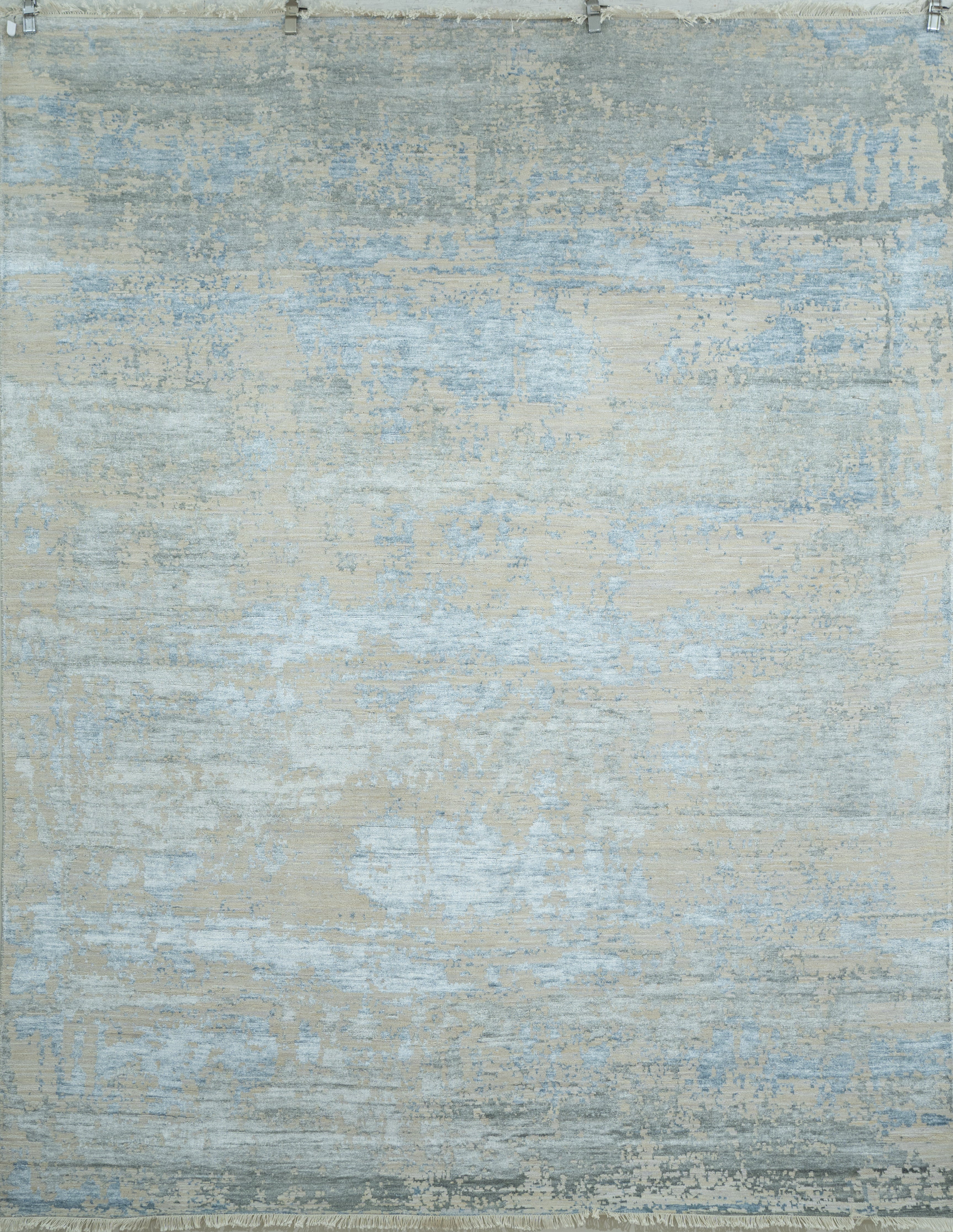 Abstact Design Handknotted Carpet DIA- 1035