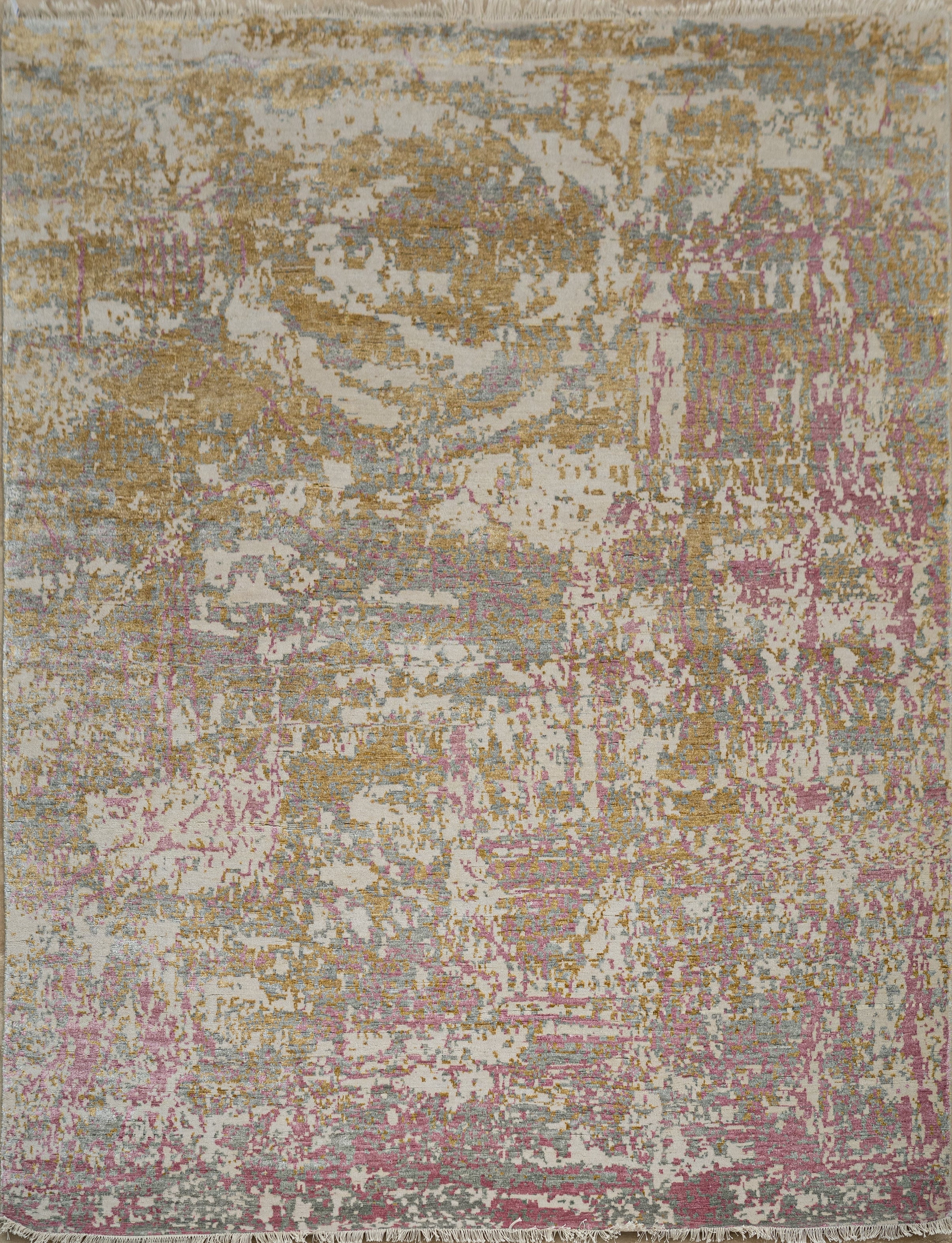 Abstact Design Handknotted Carpet DIA- 1176
