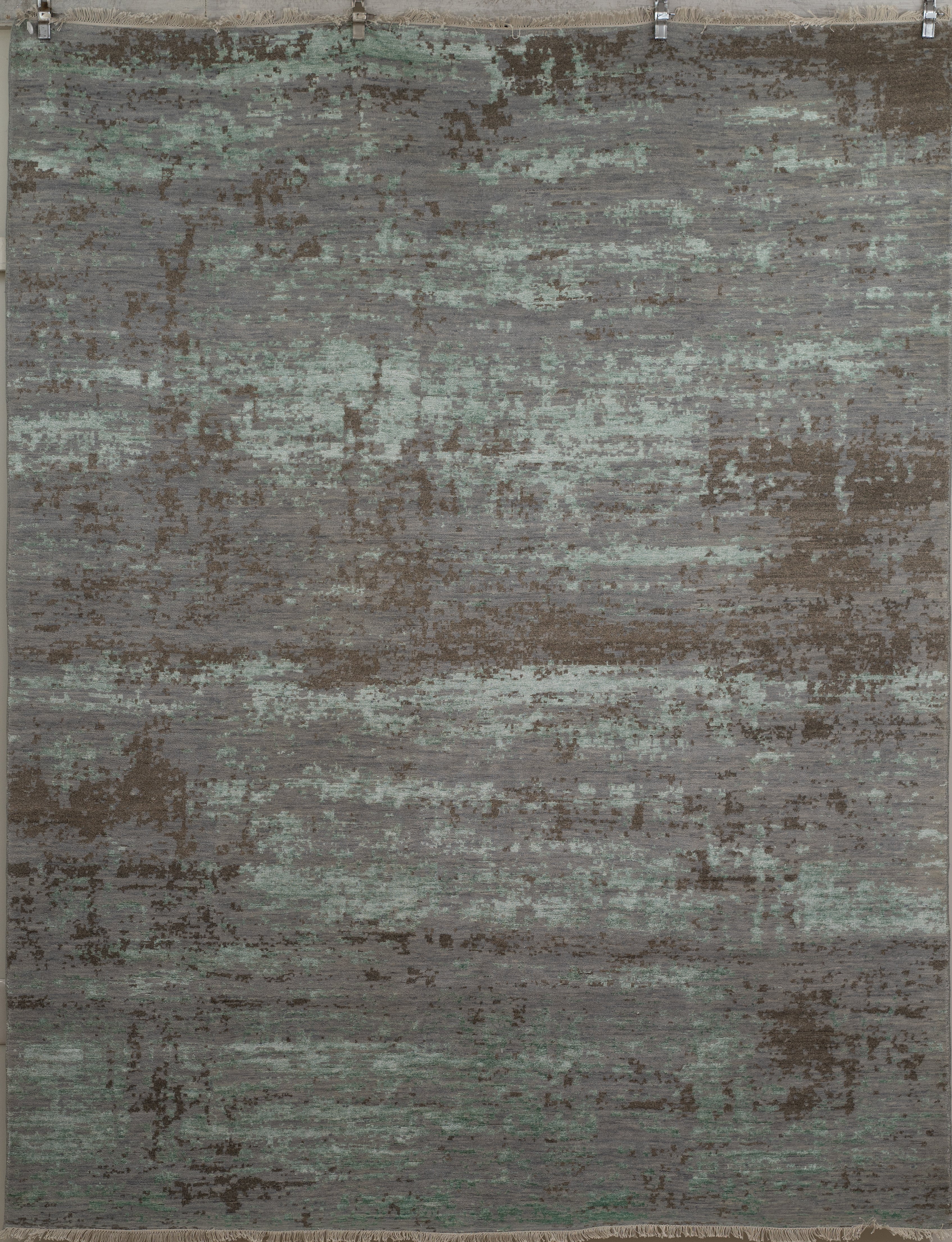 Abstact Design Handknotted Carpet DIA- 1278