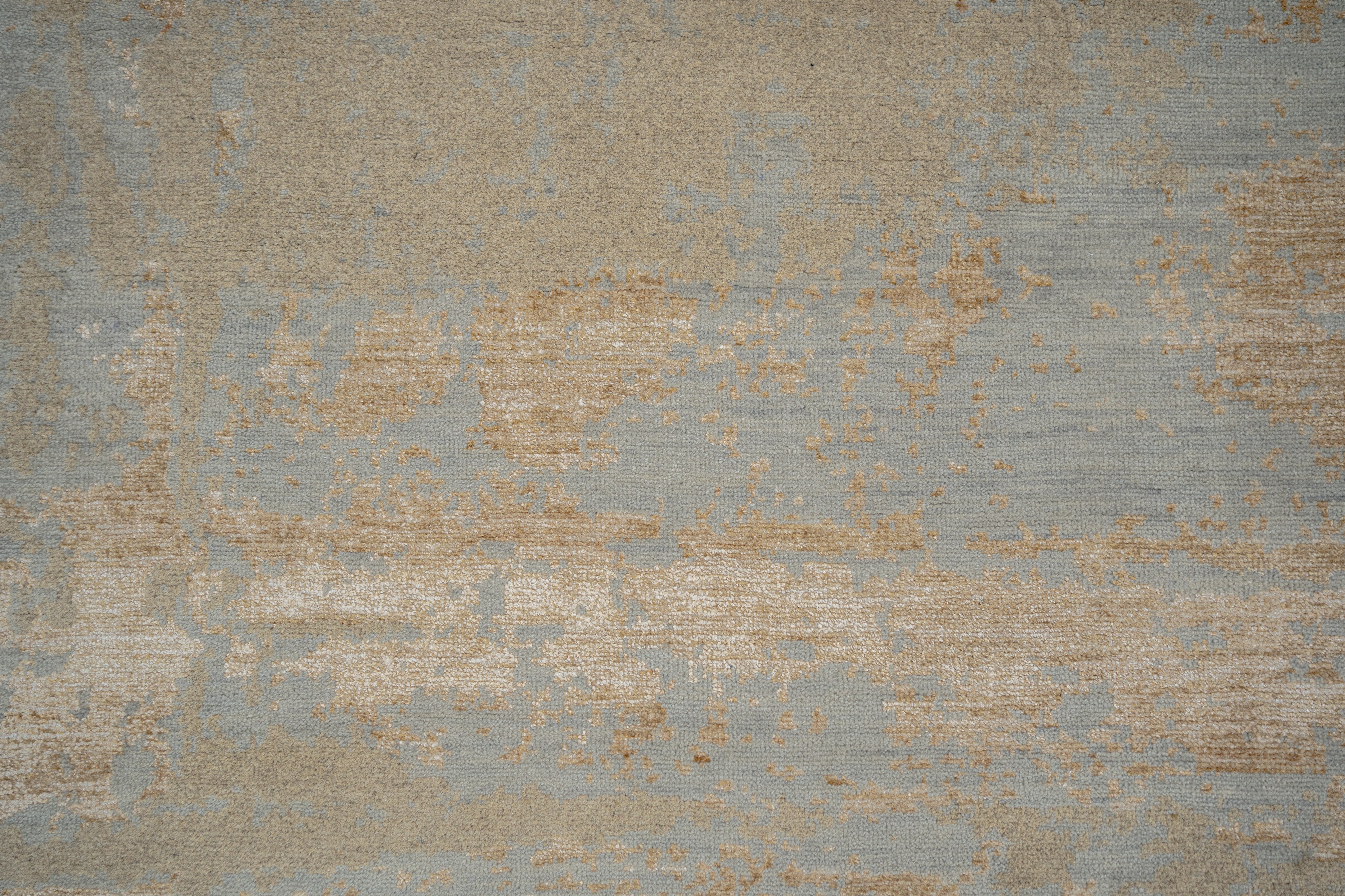 Abstact Design Handknotted Carpet DIA- 1279