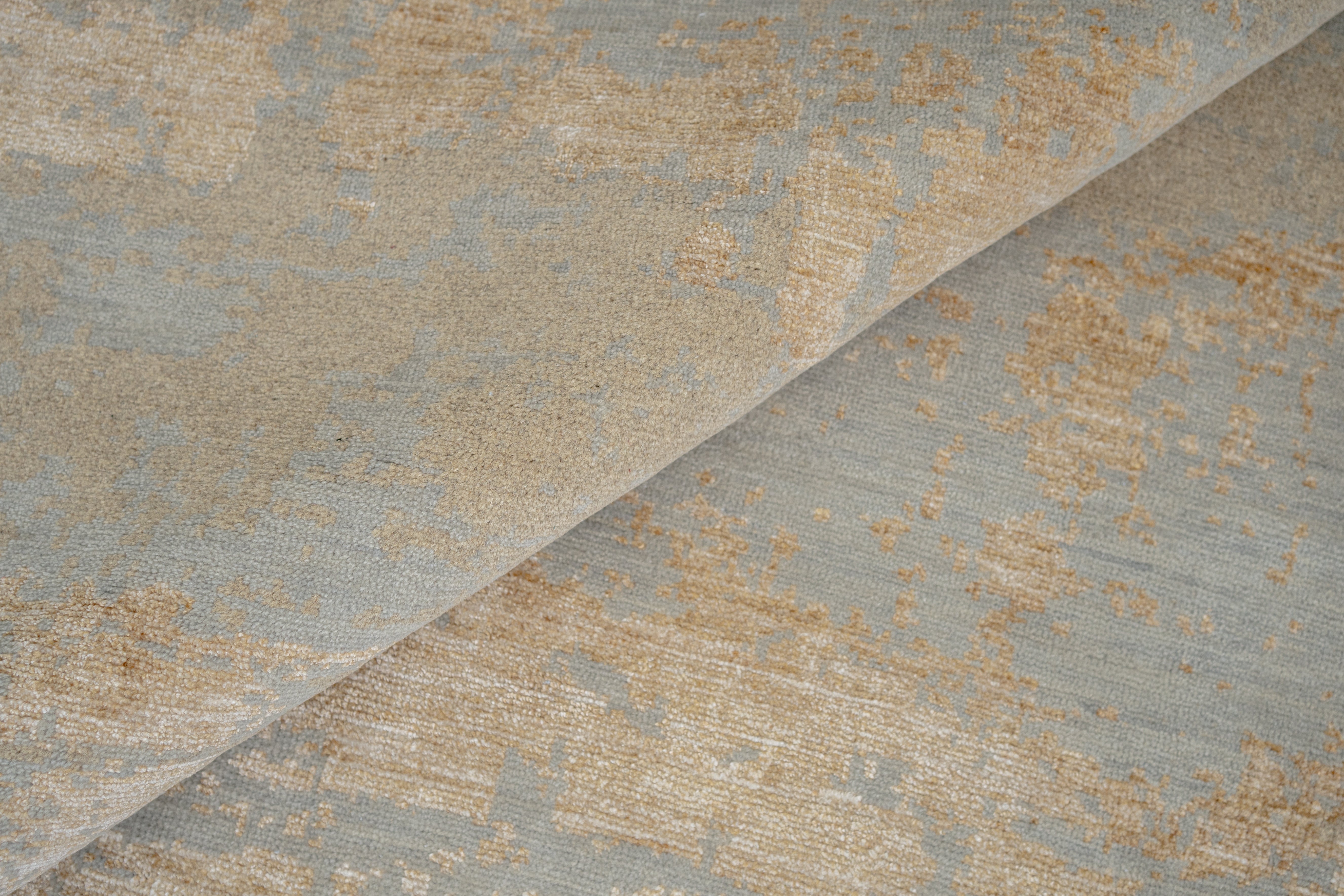 Abstact Design Handknotted Carpet DIA- 1279