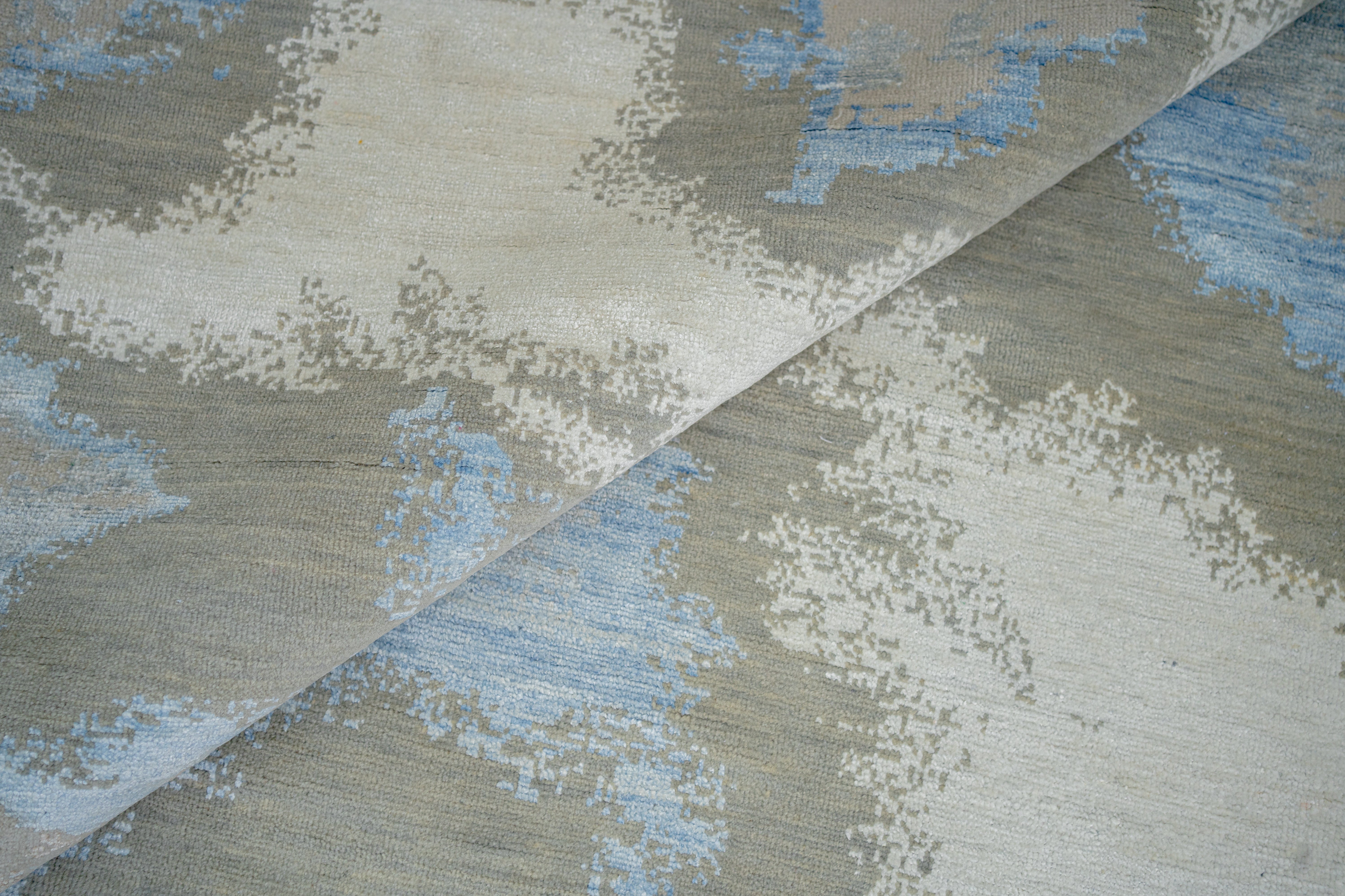 Abstact Design Handknotted Carpet DIA- 1338 GALAXY CLOUD