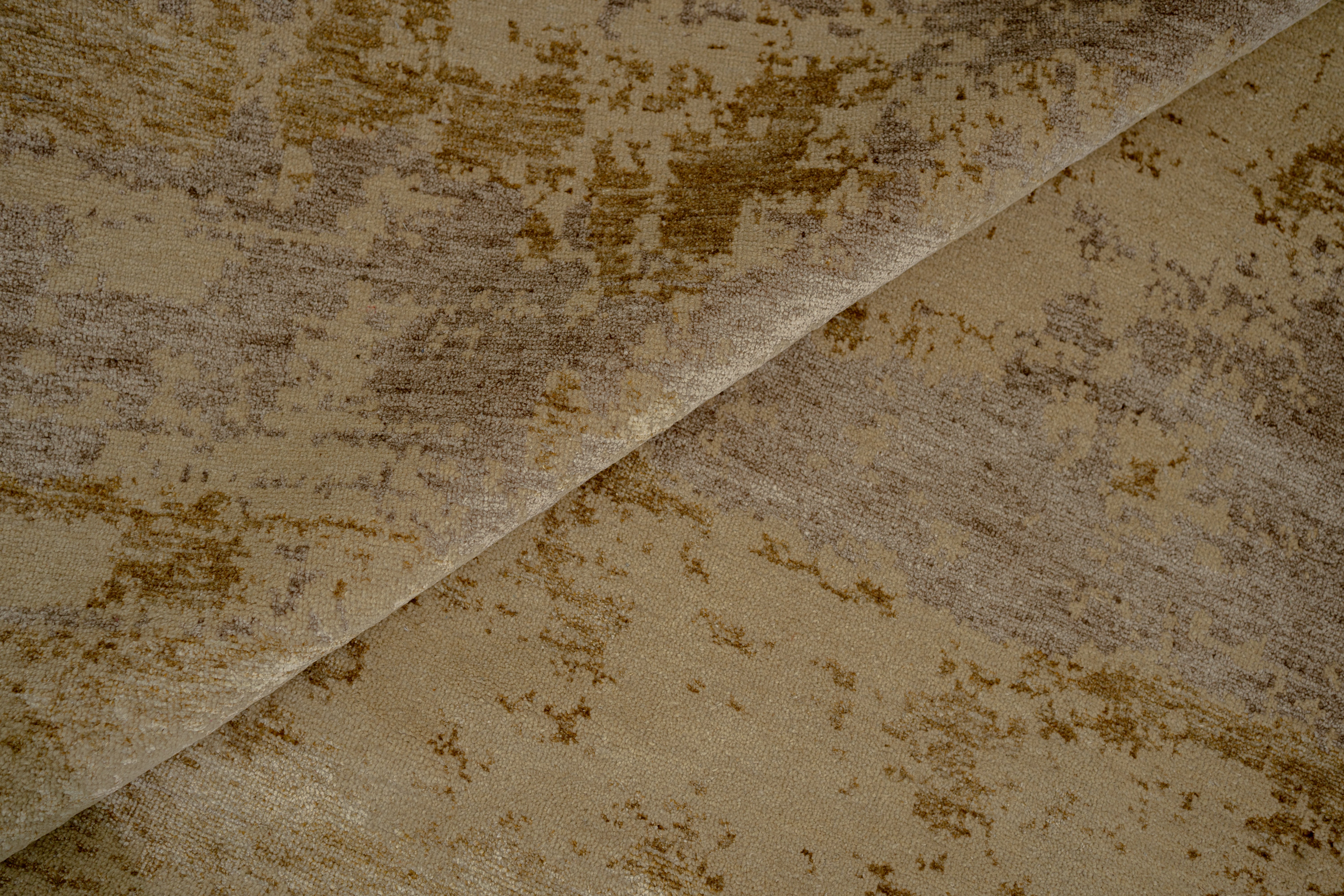 Abstract Design  Handknotted Carpet DIA- 135 GALAXY 23