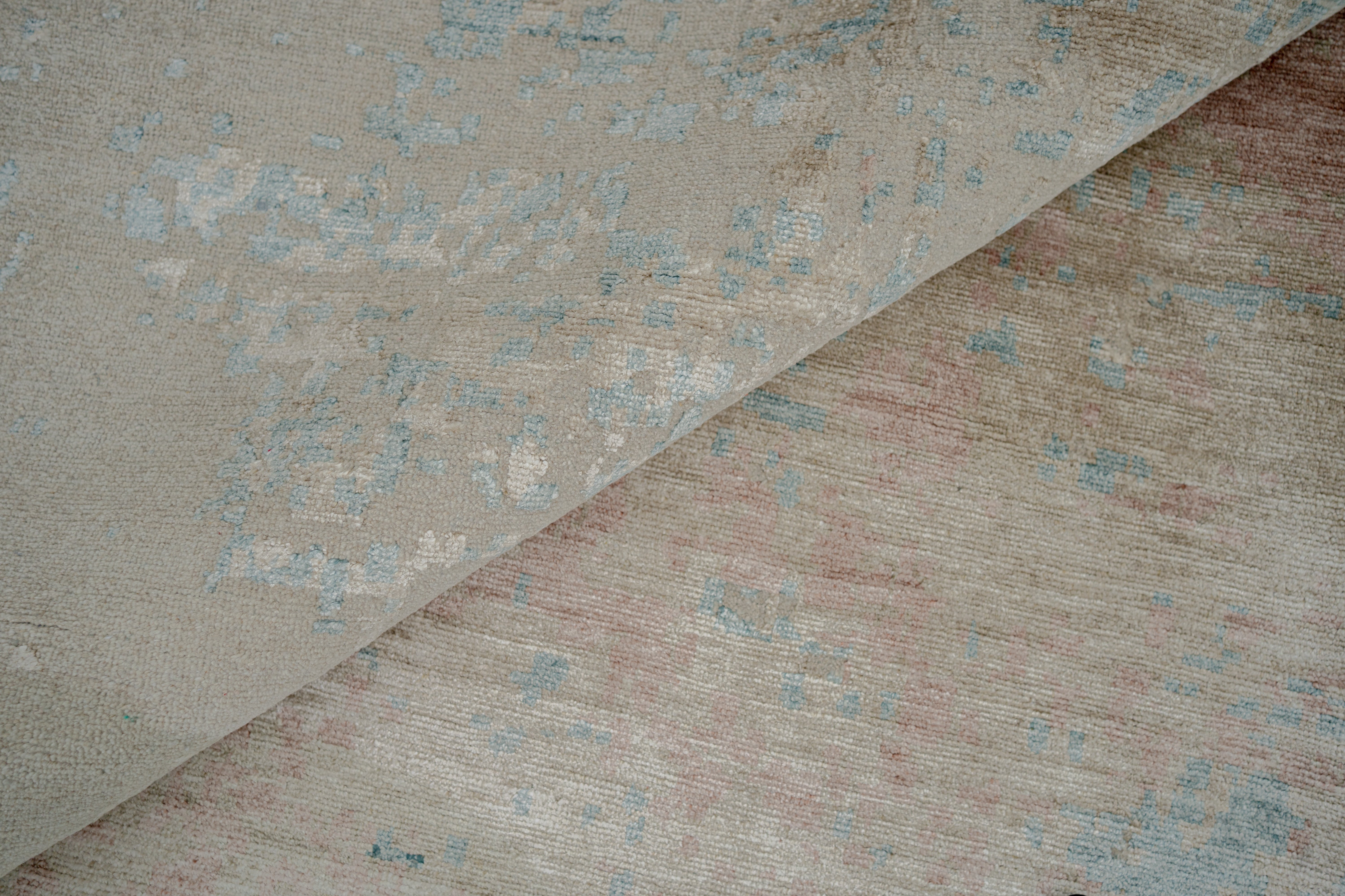 Abstact Design Handknotted Carpet DIA- 2231