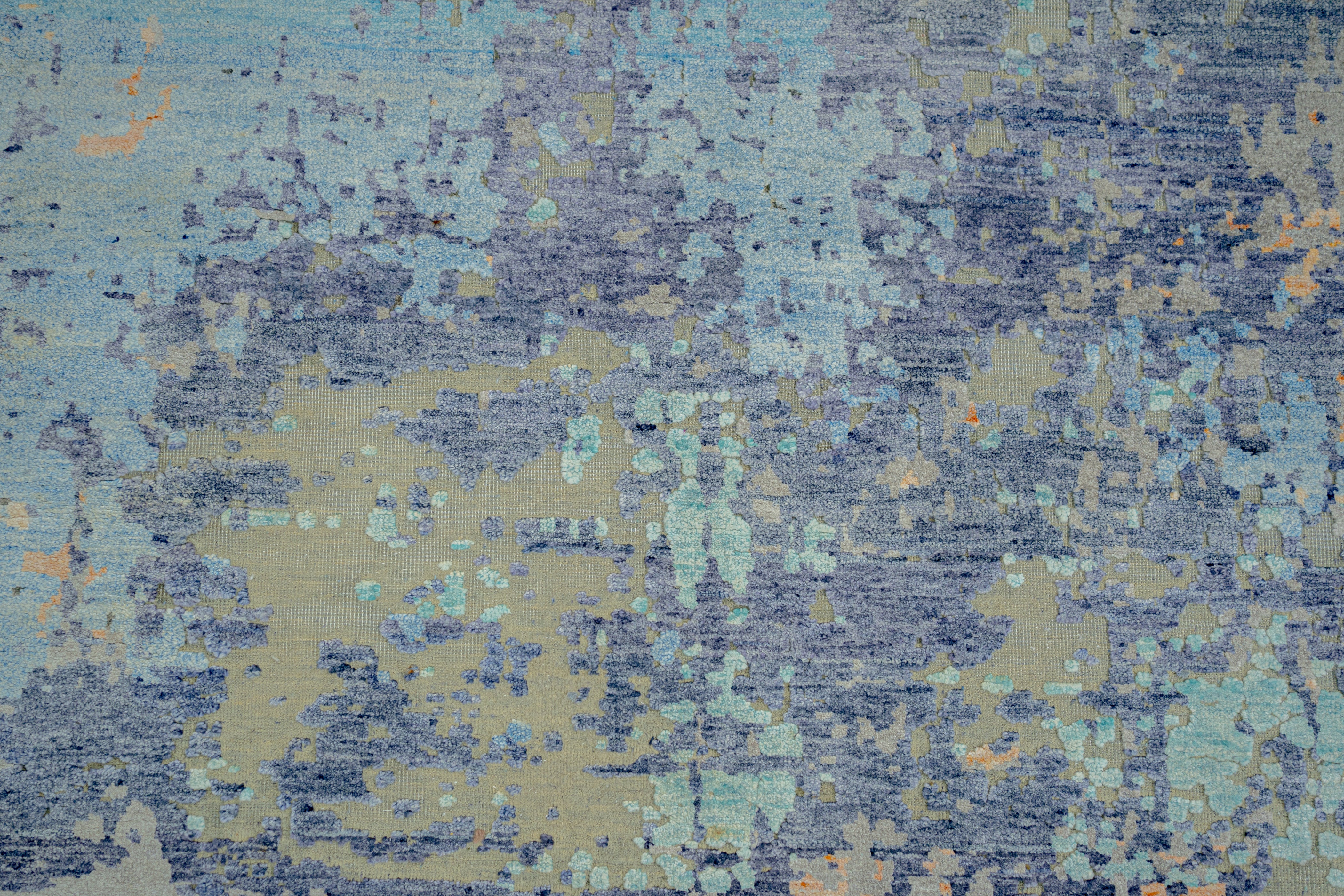 Abstact Design Handknotted Carpet DIA- 2259 GALAXY