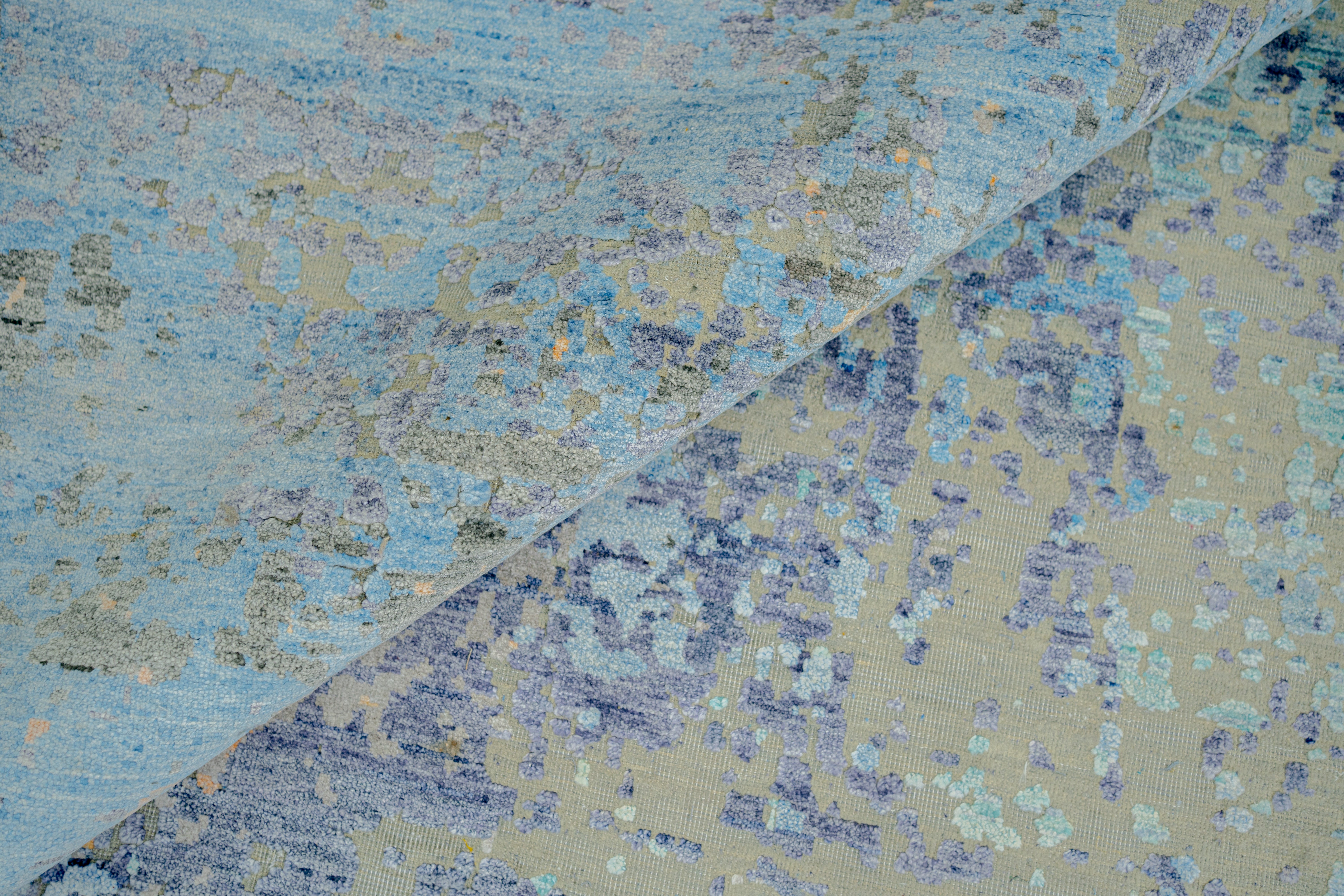 Abstact Design Handknotted Carpet DIA- 2259 GALAXY