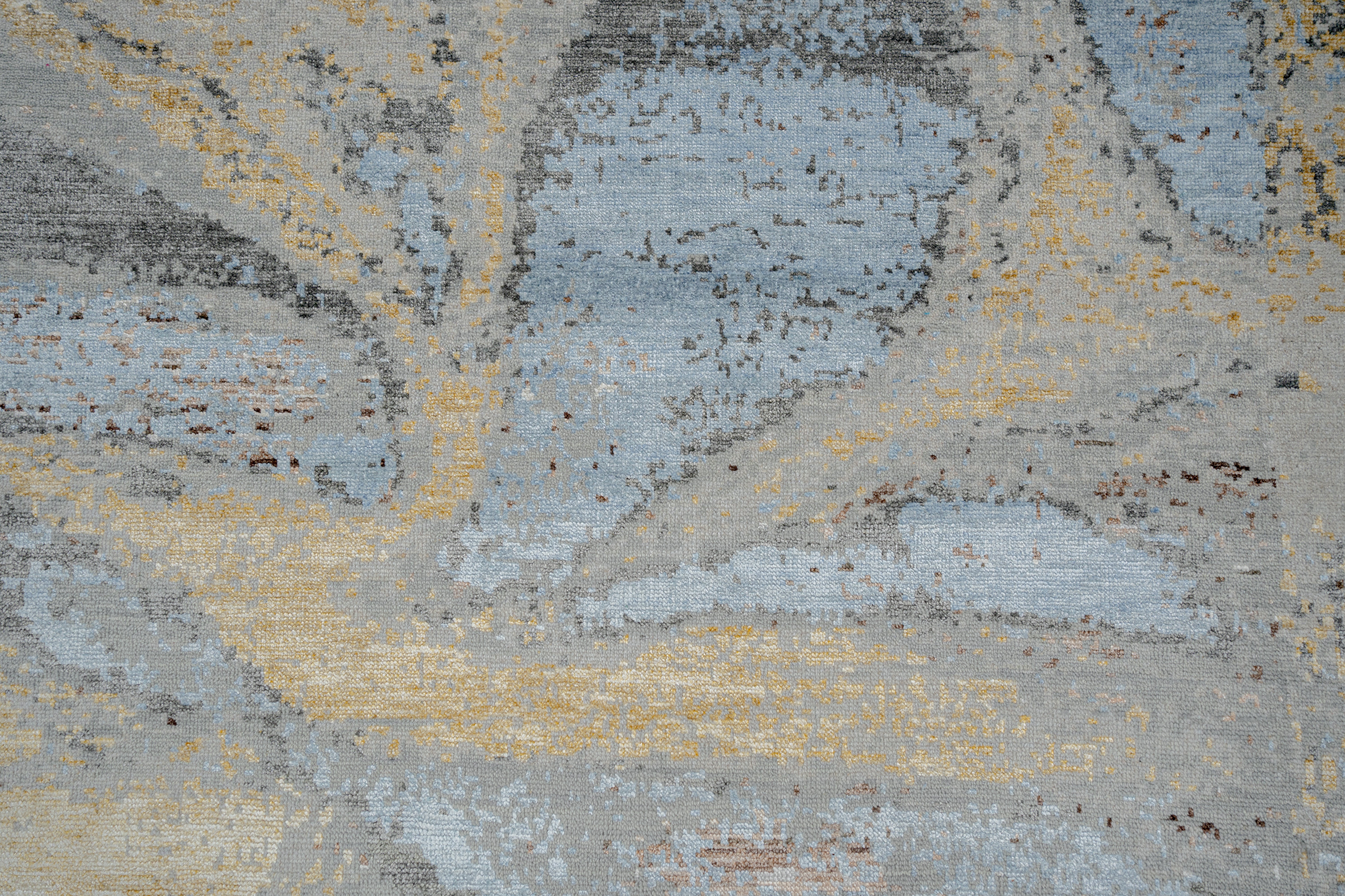 Abstact Design Handknotted Carpet DIA- 332 GALAXY