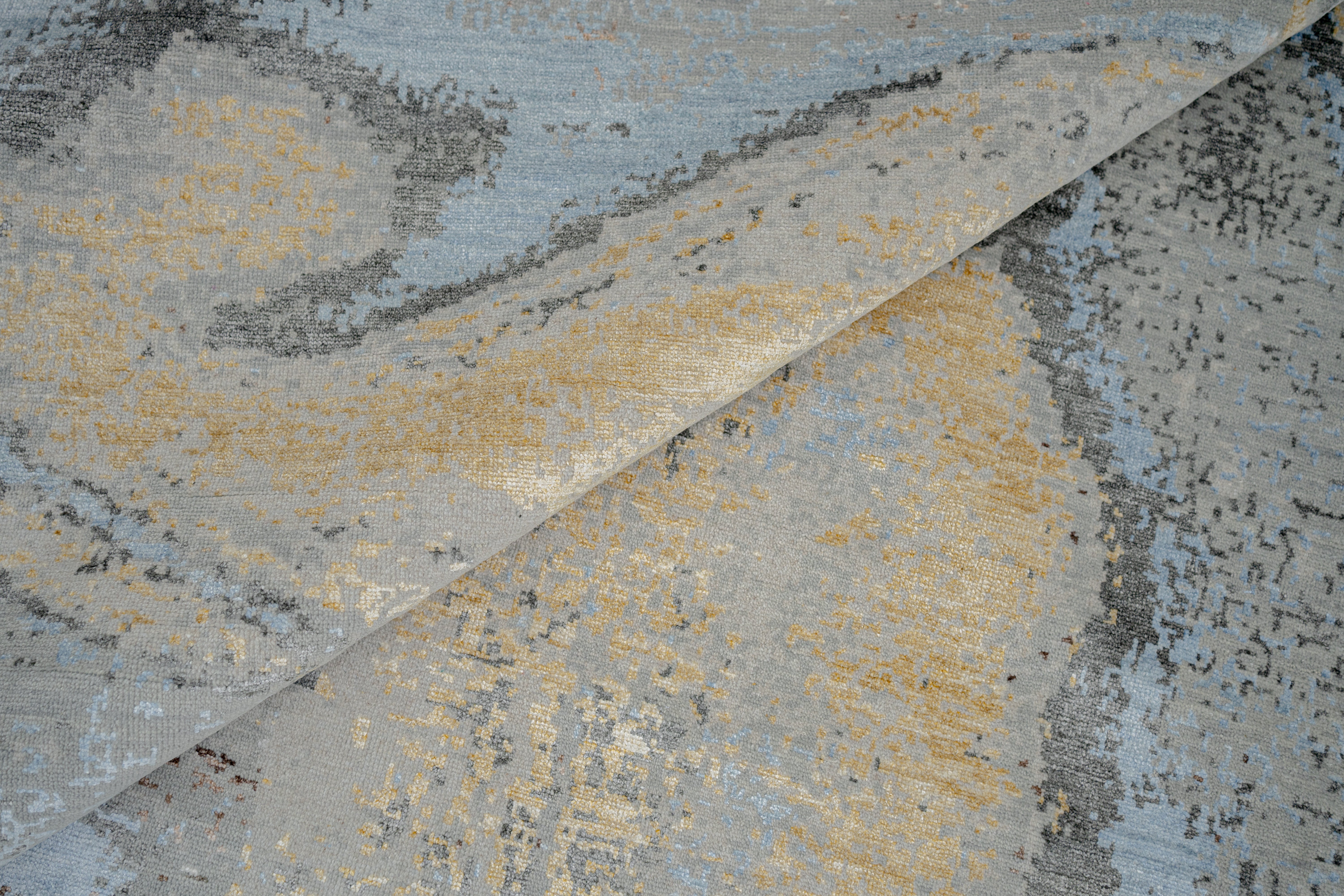 Abstact Design Handknotted Carpet DIA- 332 GALAXY