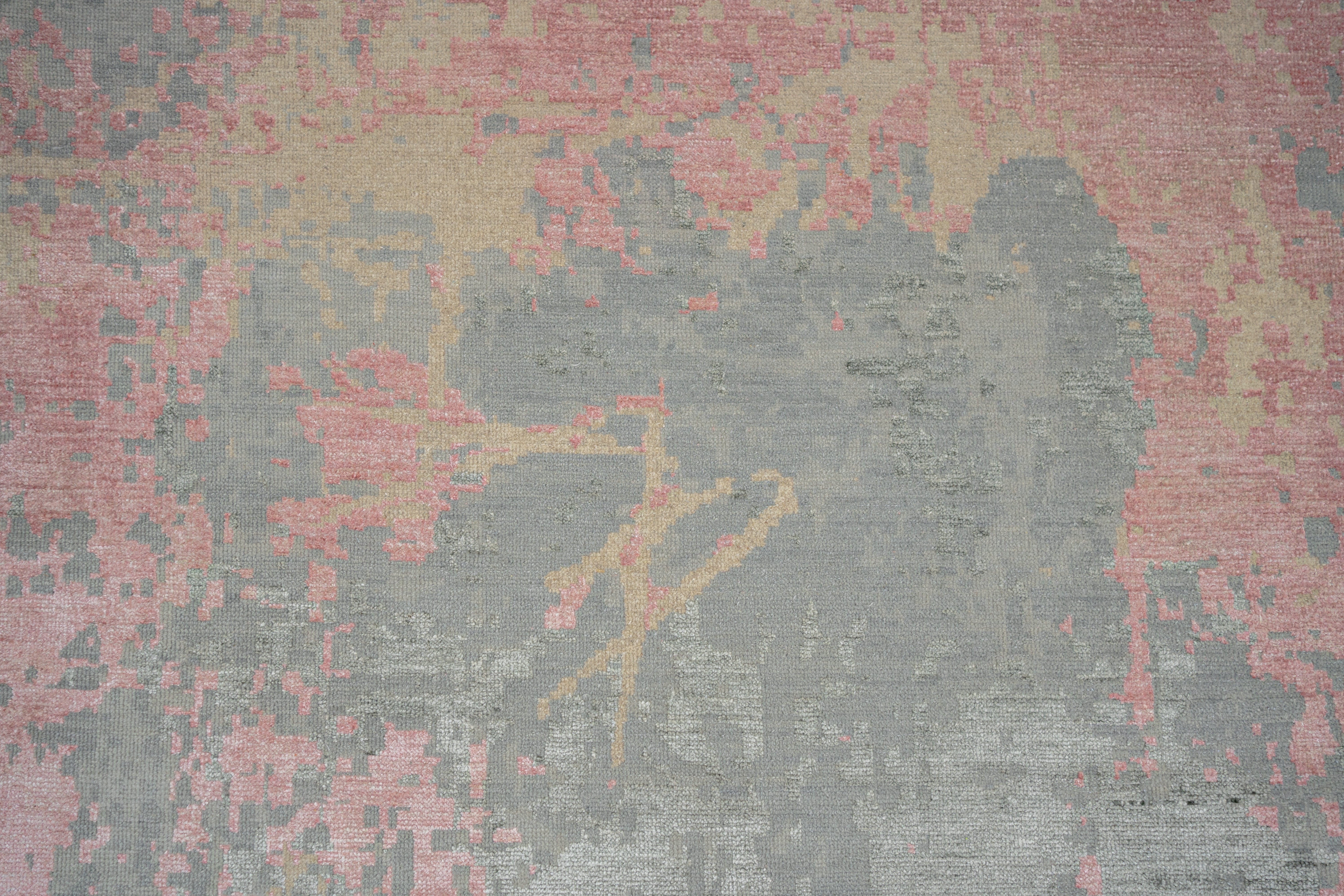 Abstact Design Handknotted Carpet DIA- 503 GALAXY