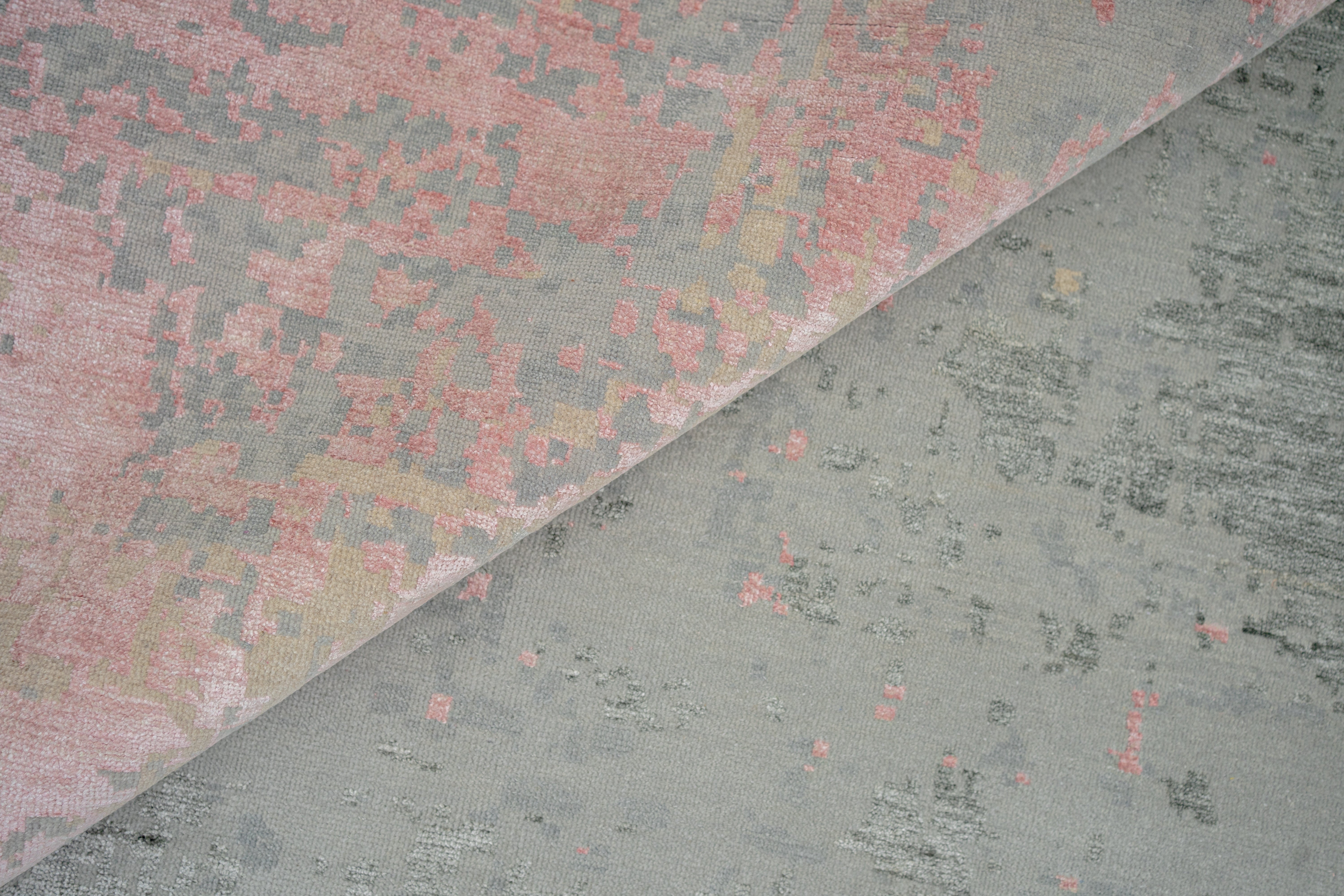 Abstact Design Handknotted Carpet DIA- 503 GALAXY