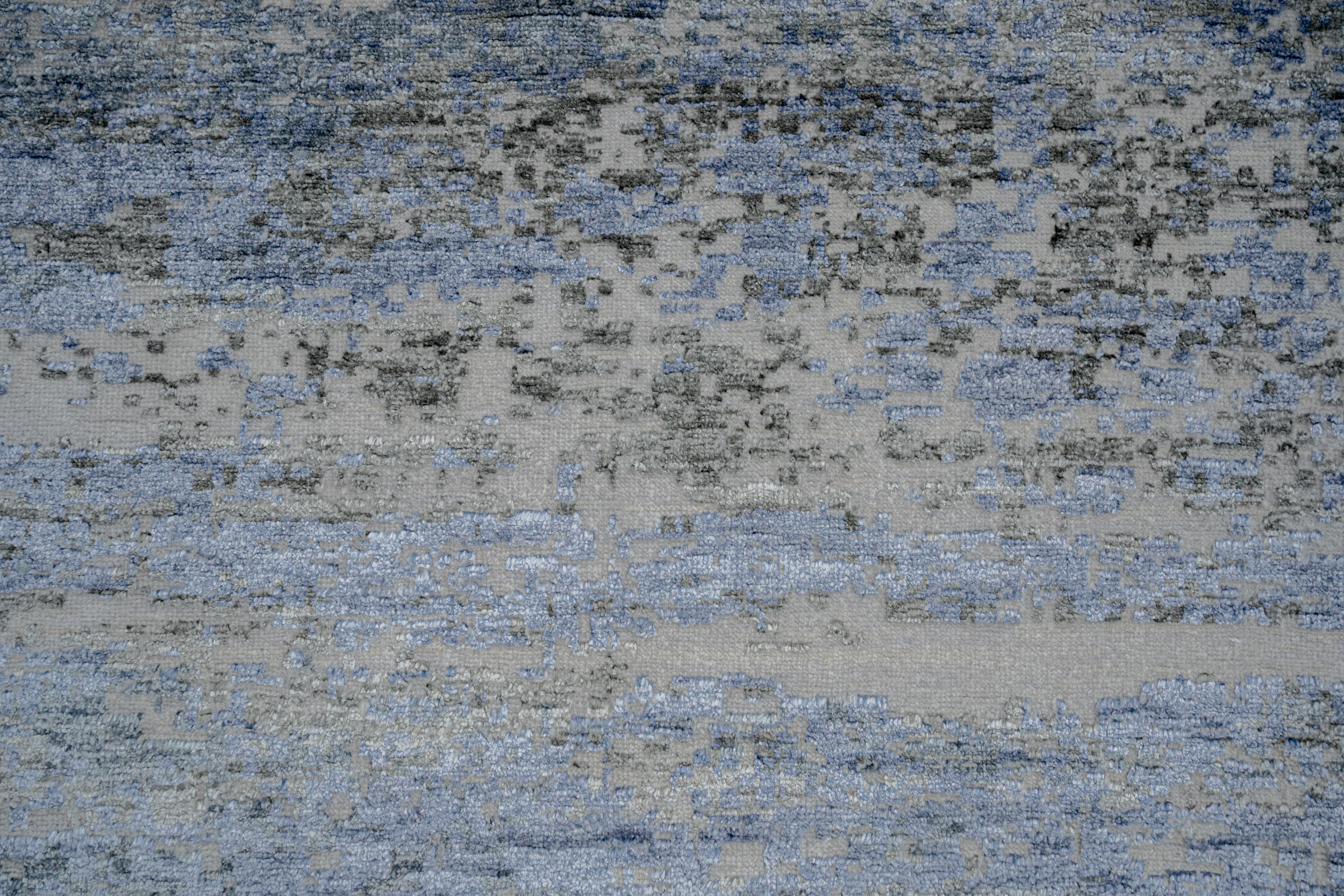 Abstact Design Handknotted Carpet DIA- 552