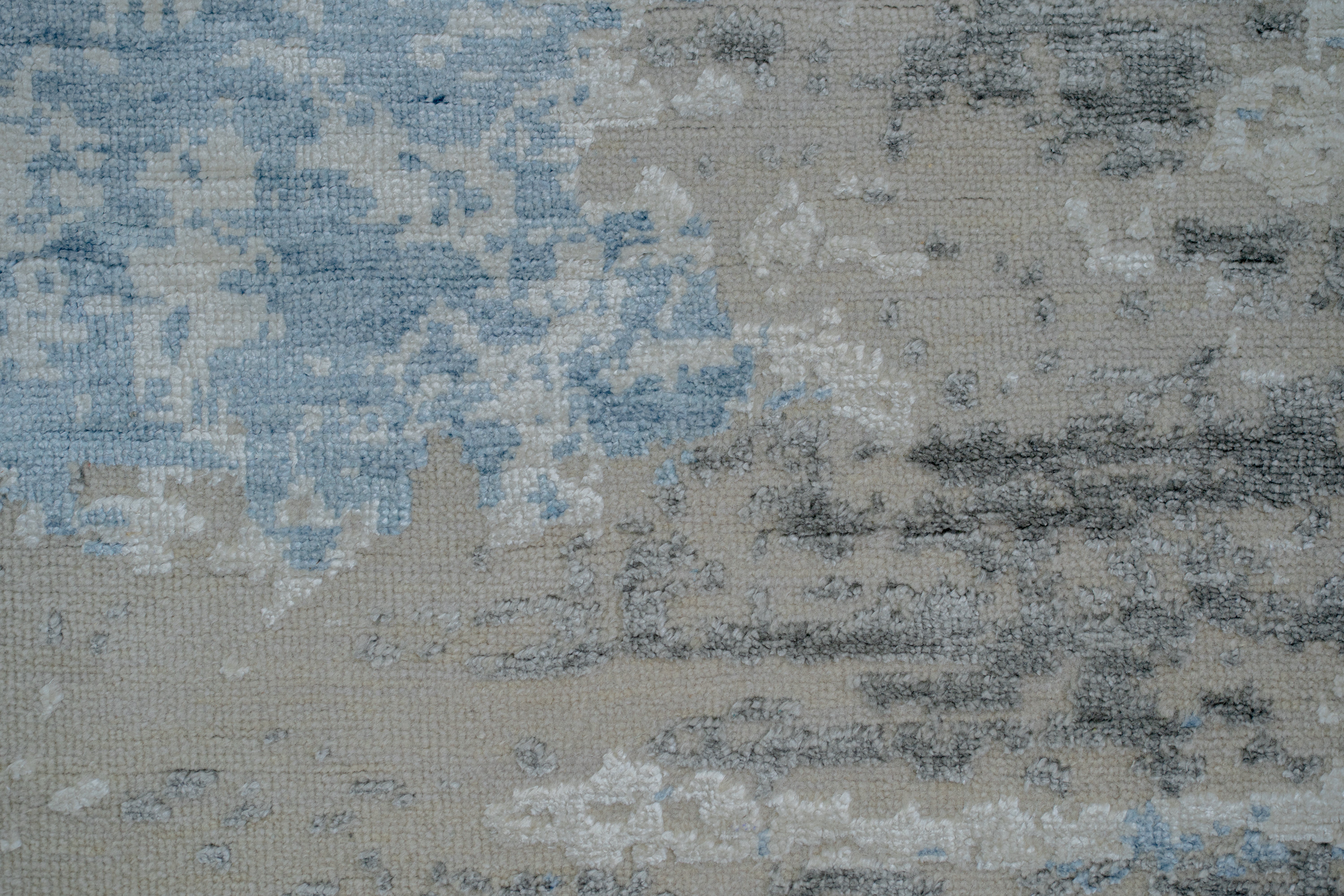 Abstact Design Handknotted Carpet DIA- 672