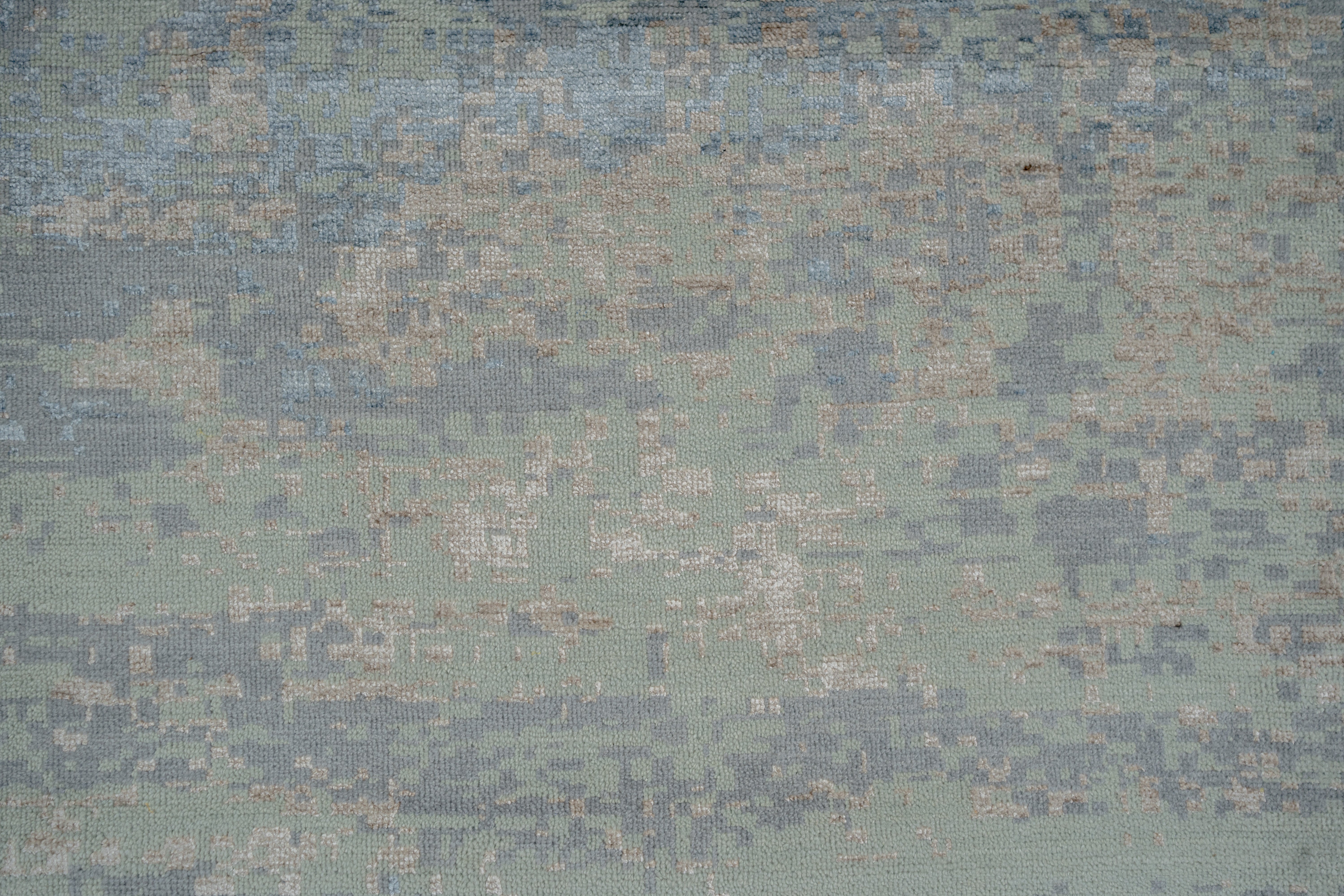 Abstact Design Handknotted Carpet DIA- 775