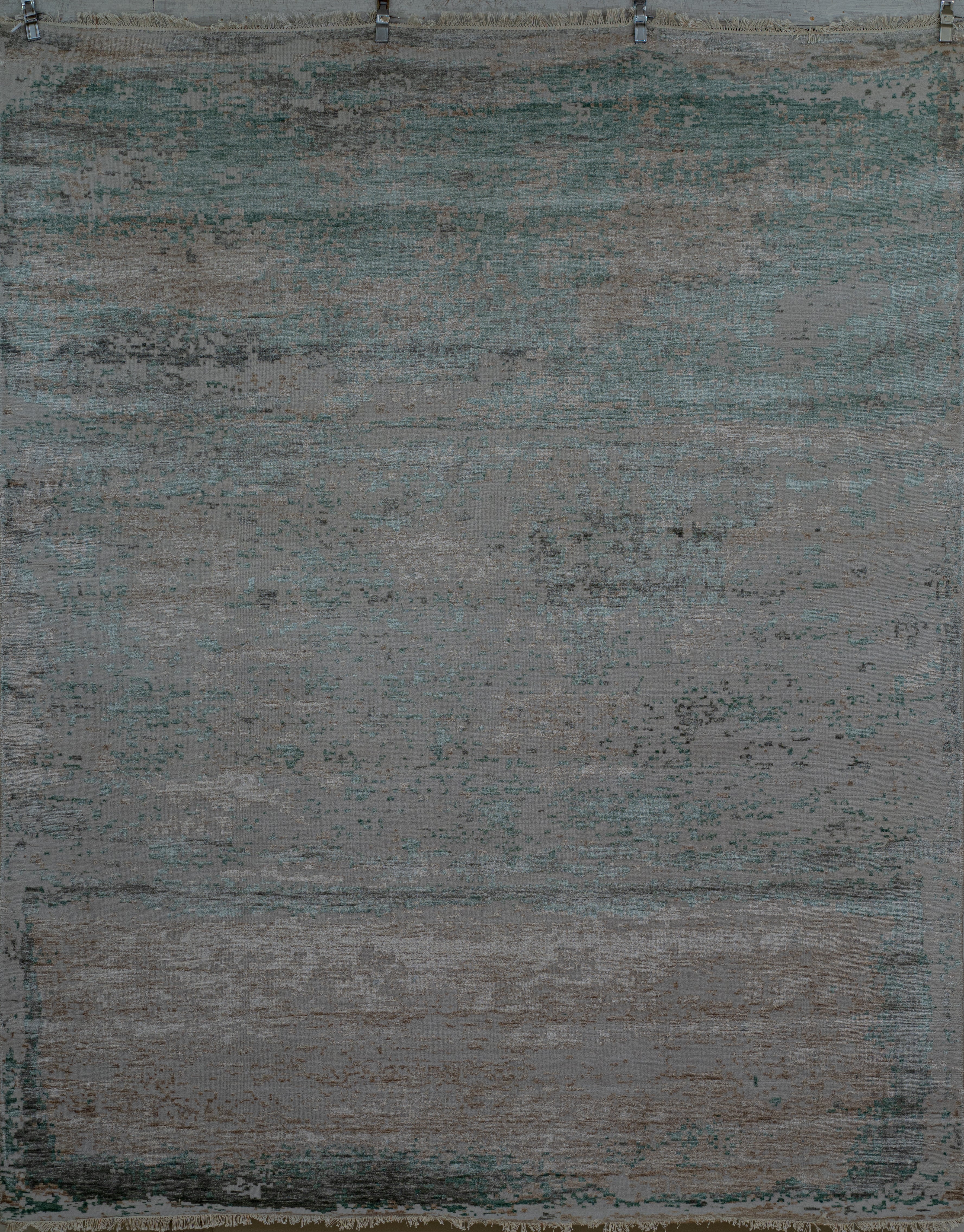 Abstact Design Handknotted Carpet DIA- 777
