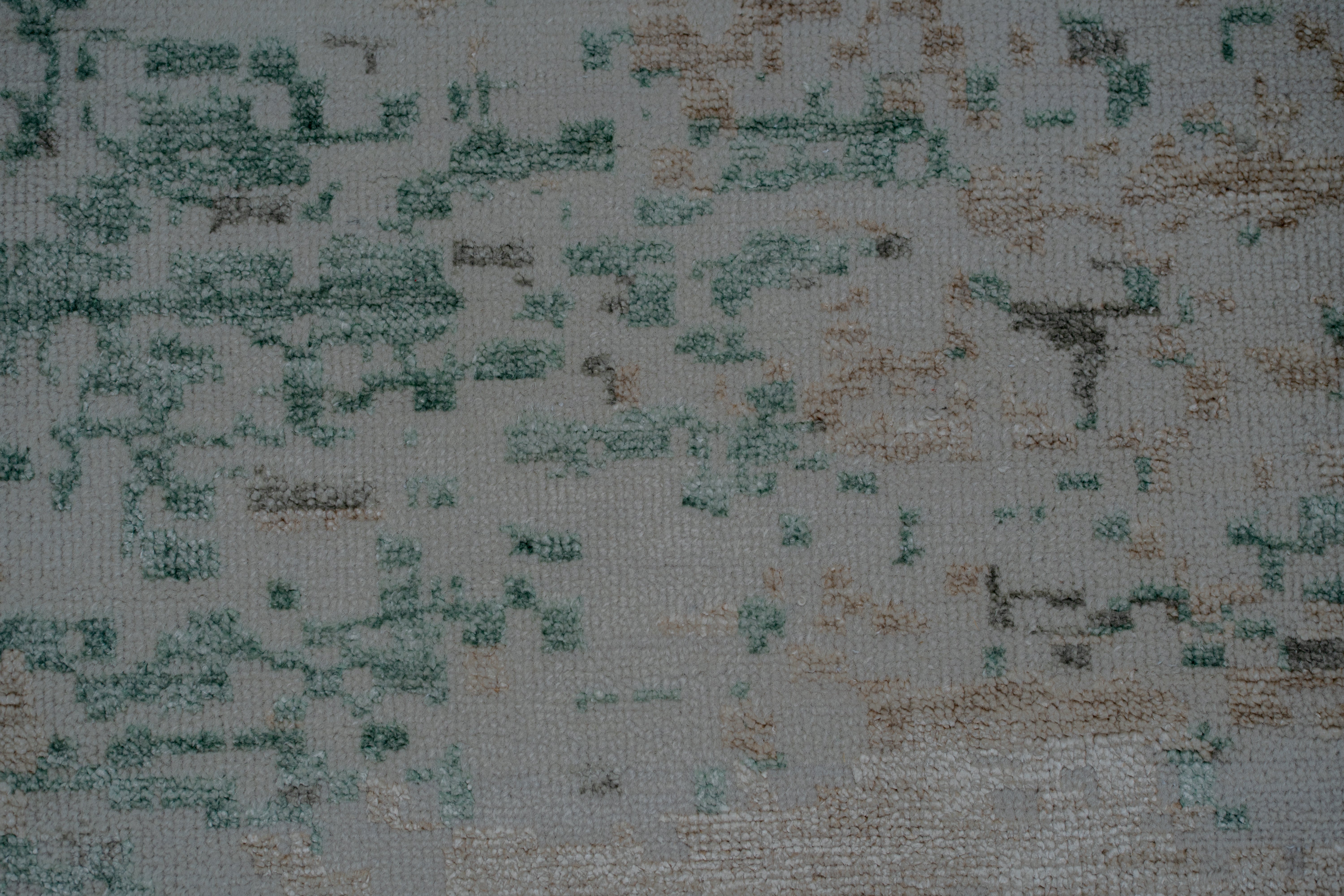 Abstact Design Handknotted Carpet DIA- 777
