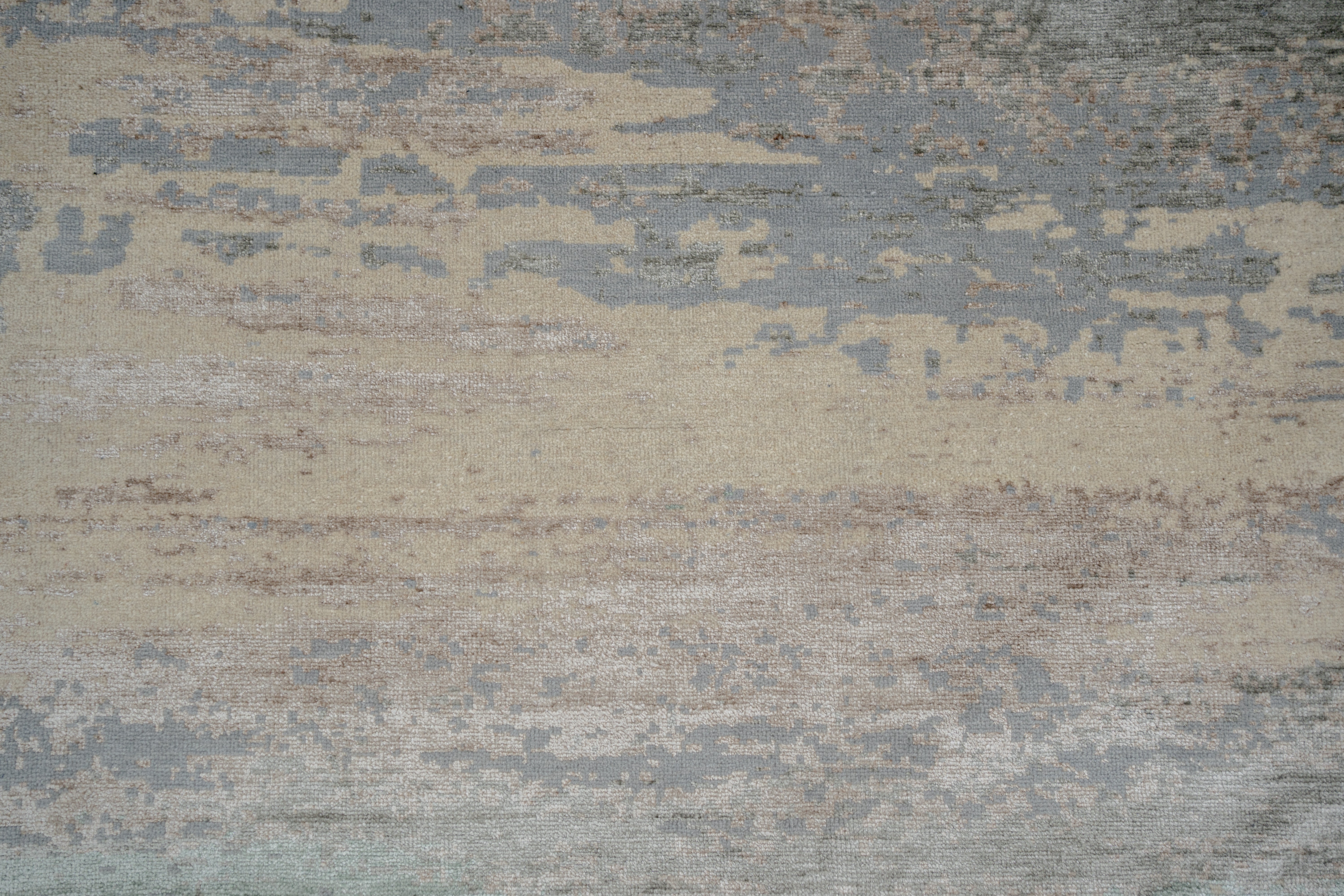 Abstact Design Handknotted Carpet DIA- 778