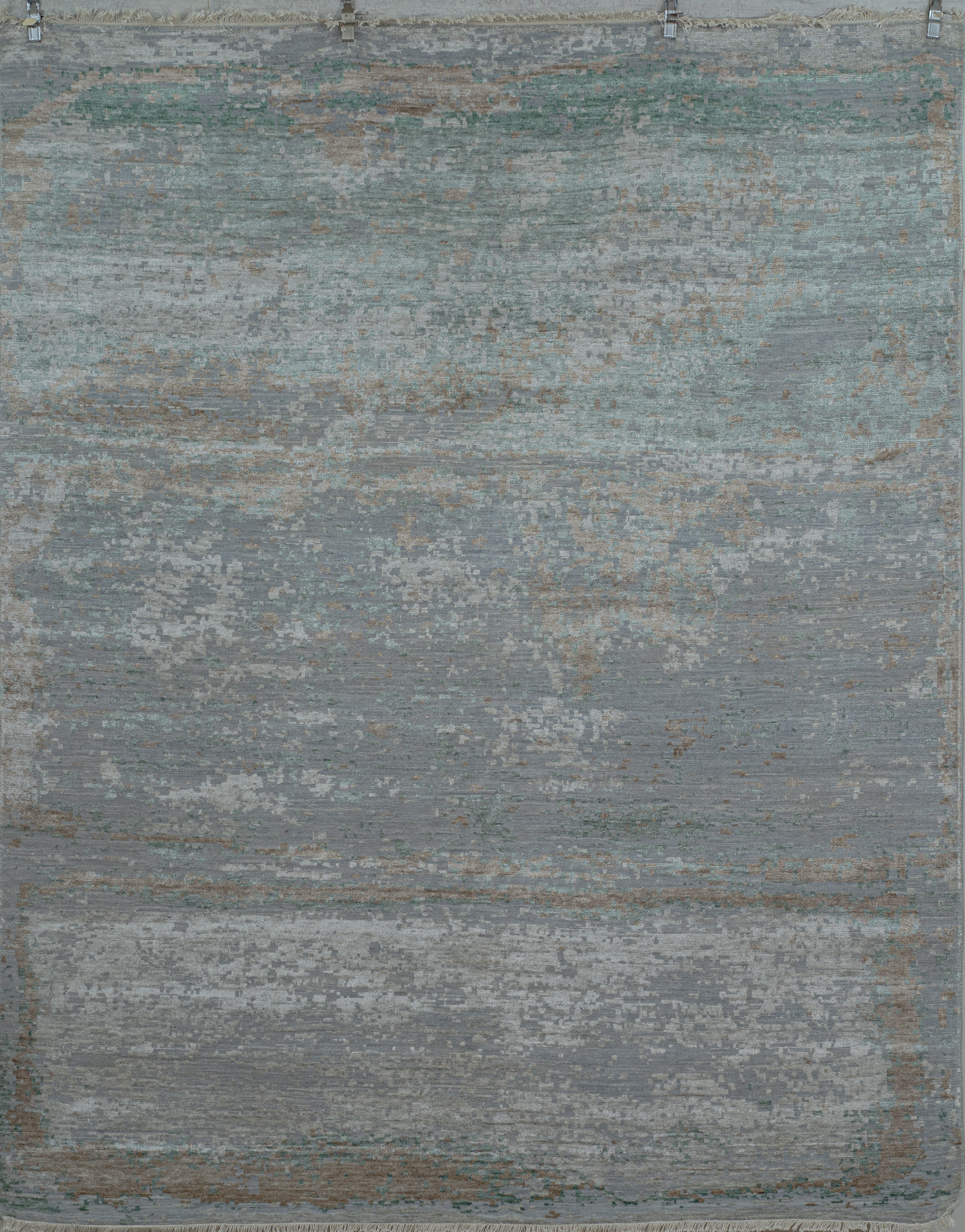 Abstact Design Handknotted Carpet DIA- 789