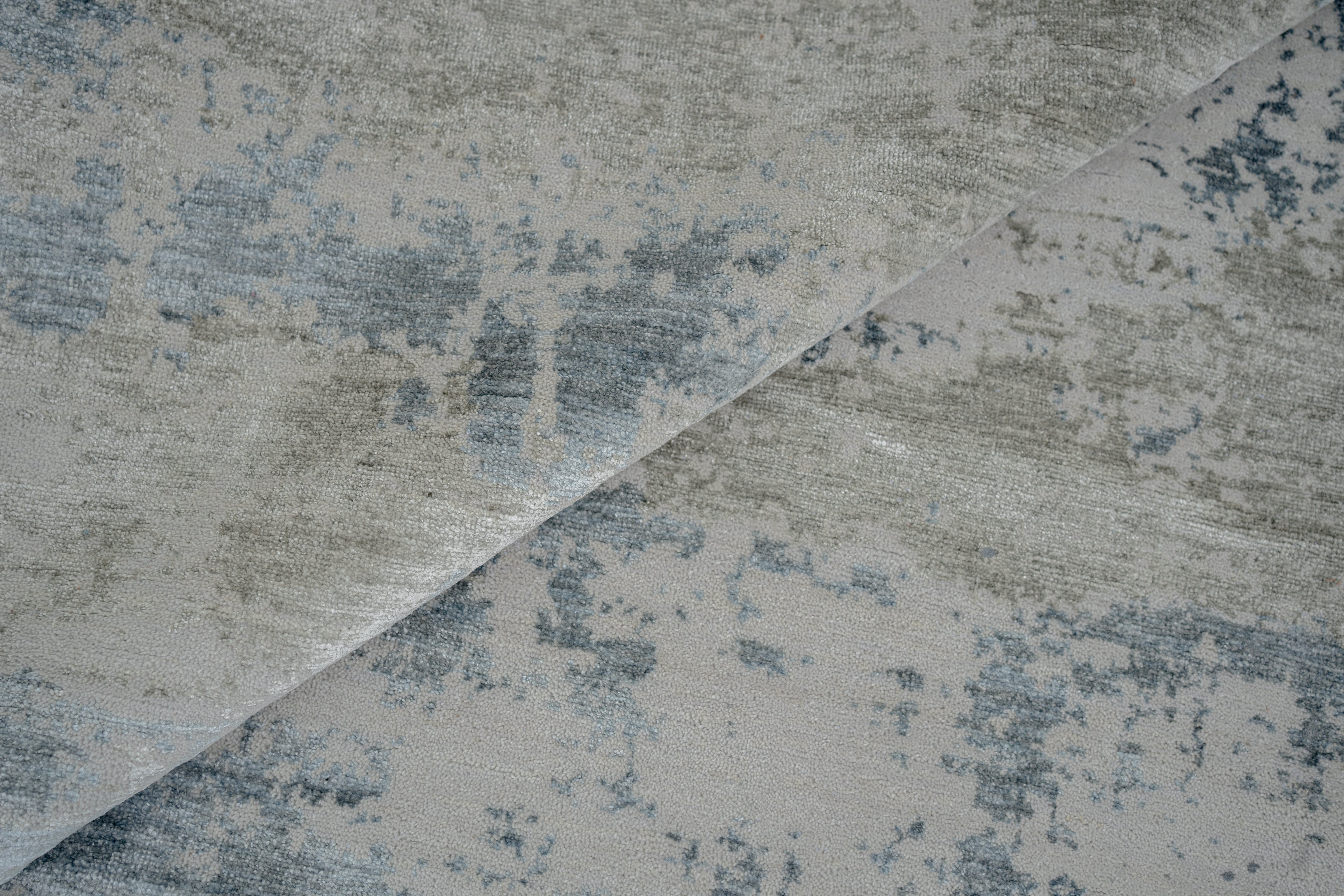 Abstact Design Handknotted Carpet DIA- 930