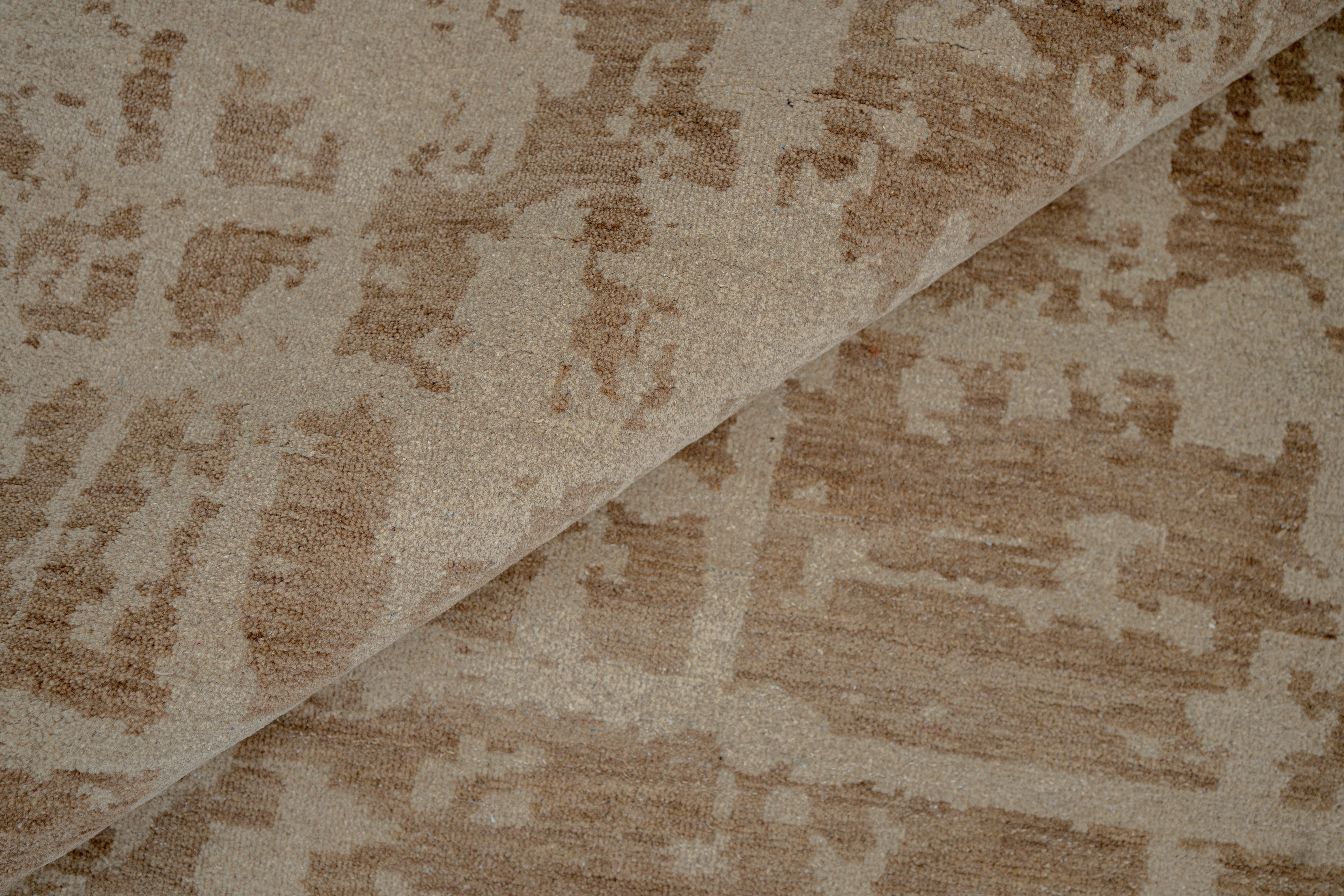Abstact Design Handknotted Carpet DIA- 985 DC-CHECK