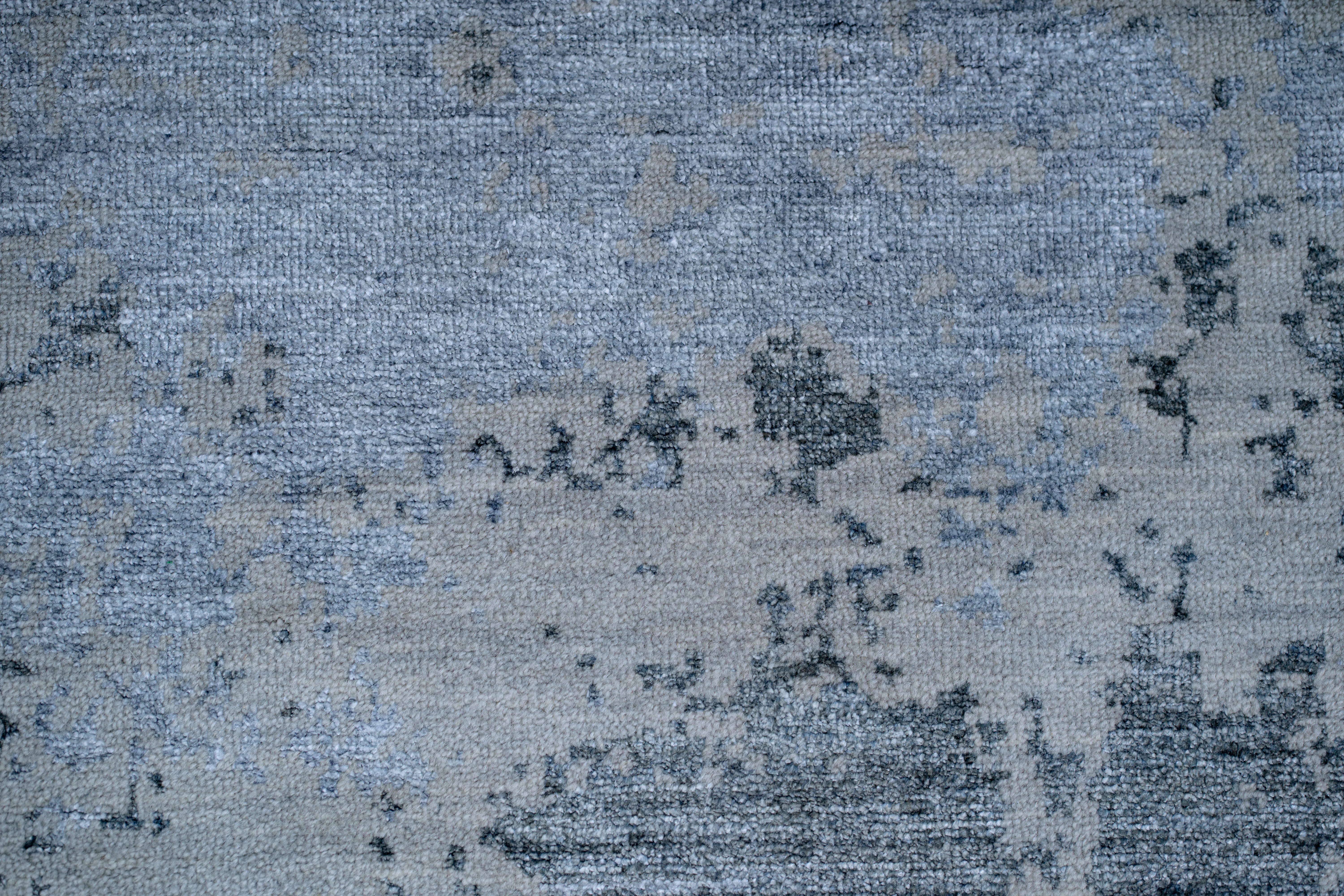 Abstract Design Handknotted Carpet DIA- 1020