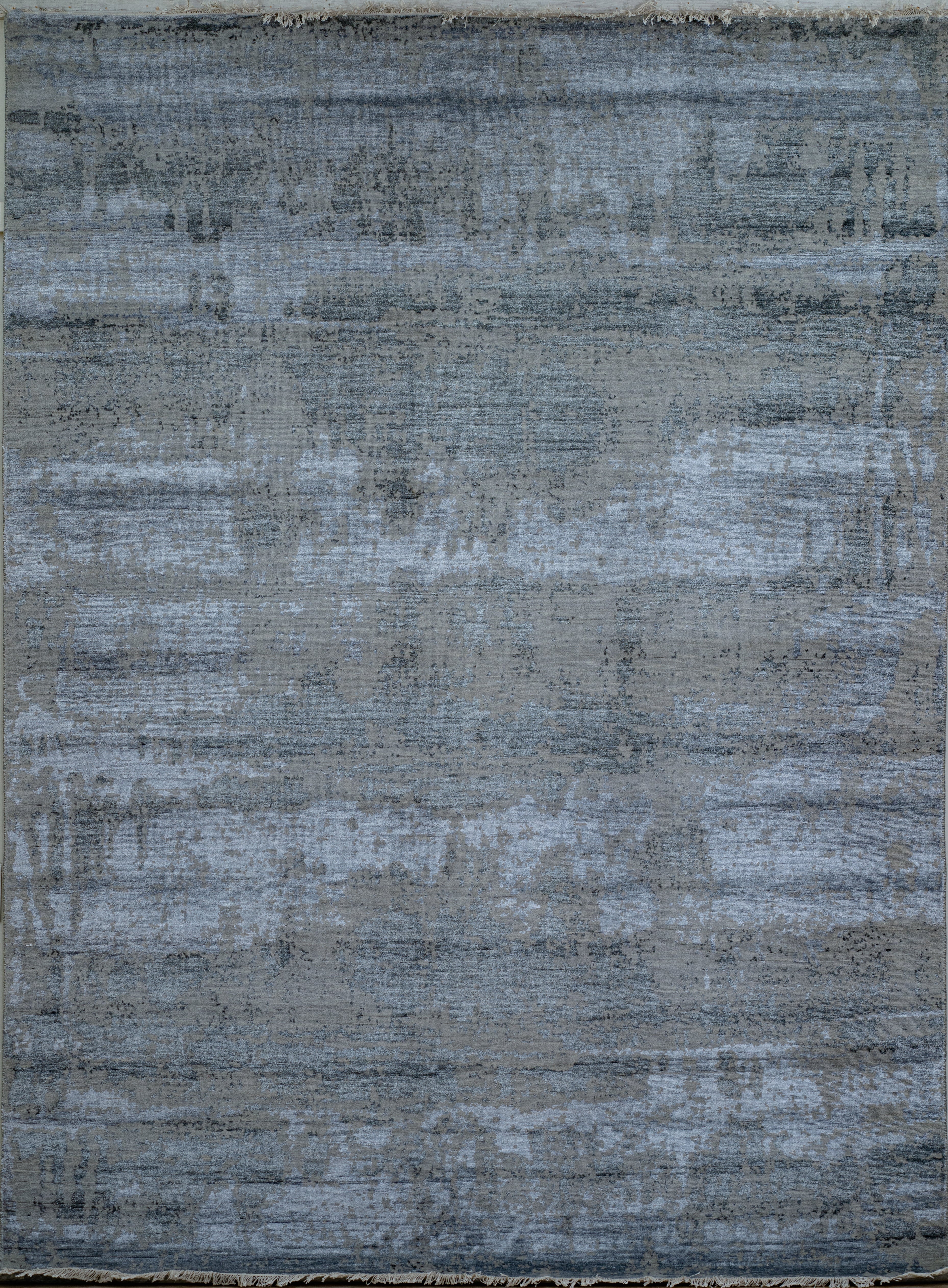 Abstract Design Handknotted Carpet DIA- 1020